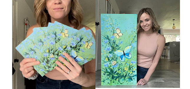 February Art for Cards of Hope