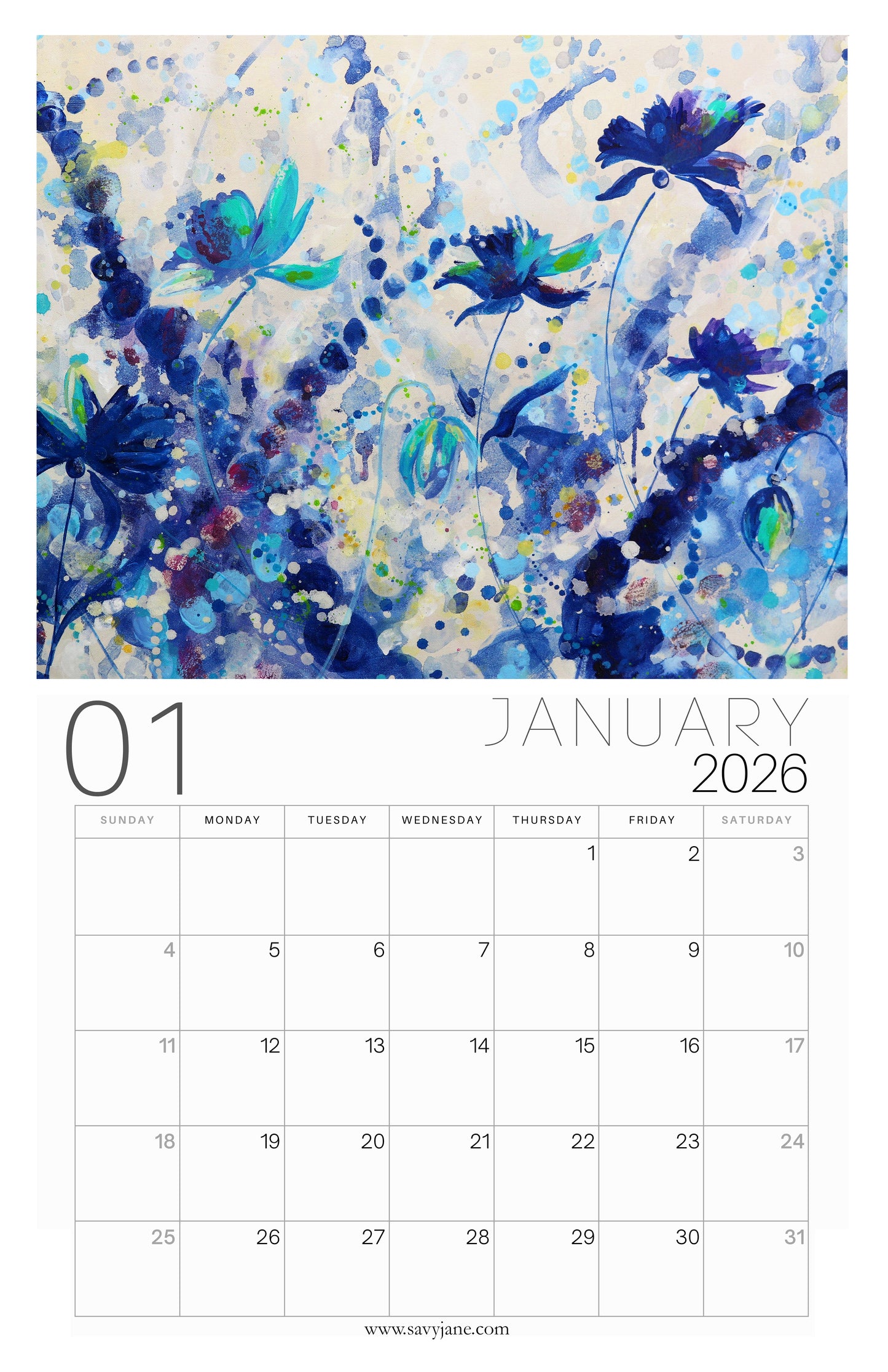 PRESALE_2026 Calendar of Hope + Free 5x7" Panel