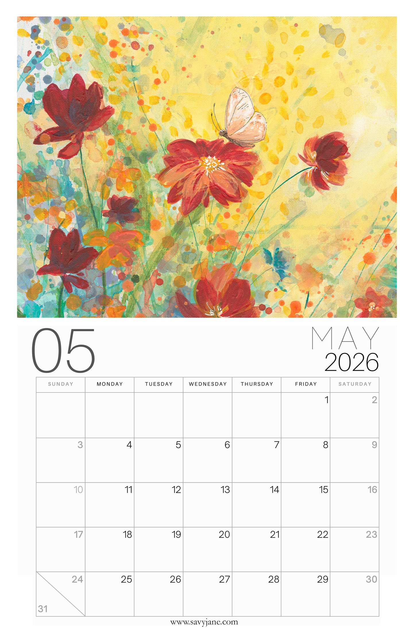 PRESALE_2026 Calendar of Hope + Free 5x7" Panel