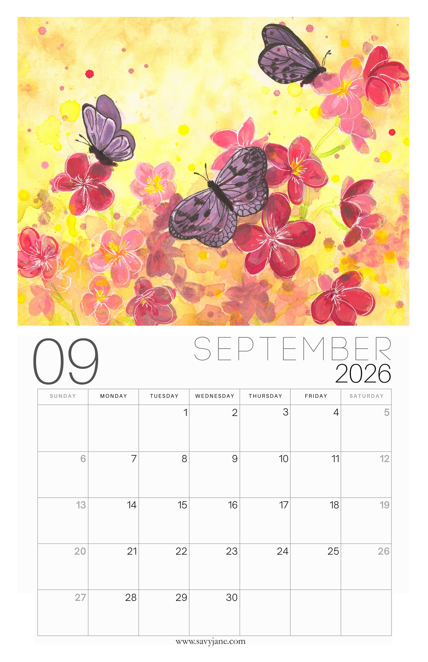 PRESALE_2026 Calendar of Hope + Free 5x7" Panel