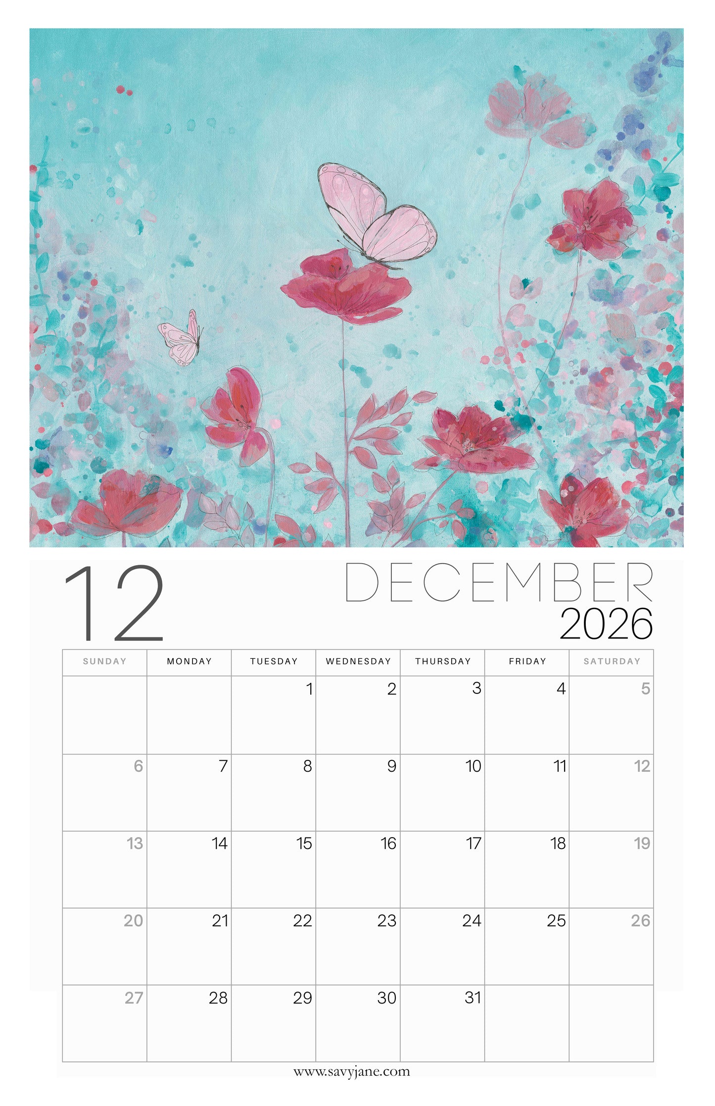 PRESALE_2026 Calendar of Hope + Free 5x7" Panel