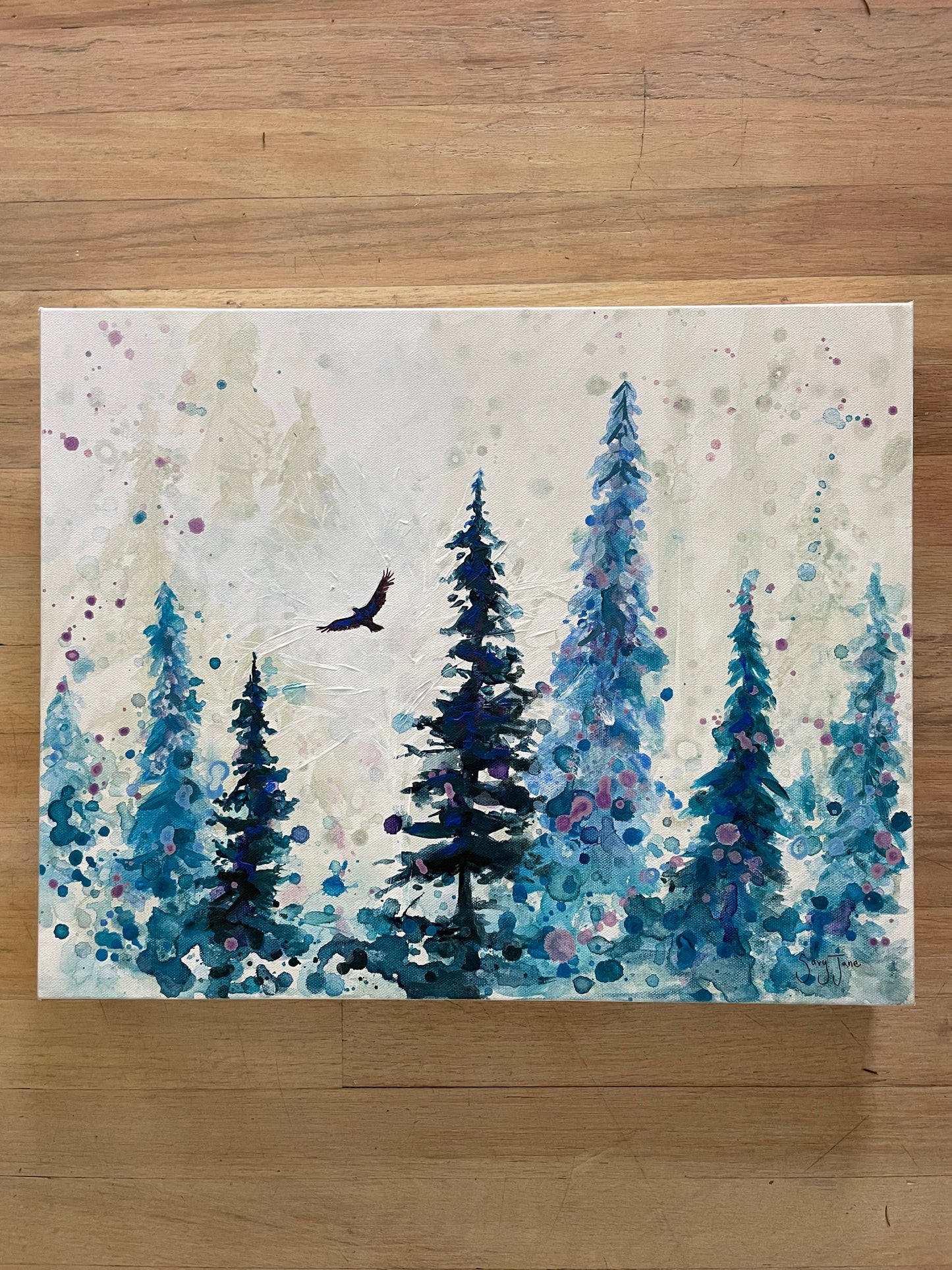 "Hope on the Horizon" 20x16" Original Painting (Serves as April 2024's Card of Hope)