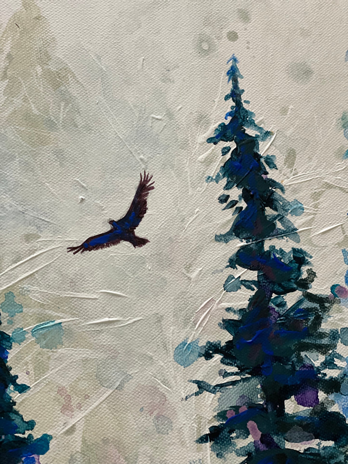"Hope on the Horizon" 20x16" Original Painting (Serves as April 2024's Card of Hope)