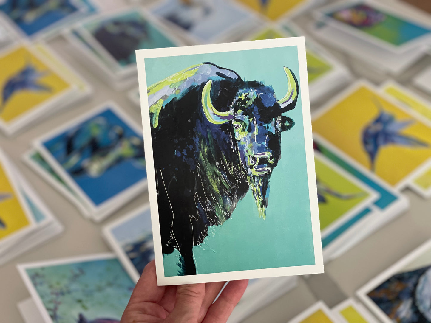 "Spirit Animal" Greeting Cards Gift Set (Includes 6 Cards and Envelopes)
