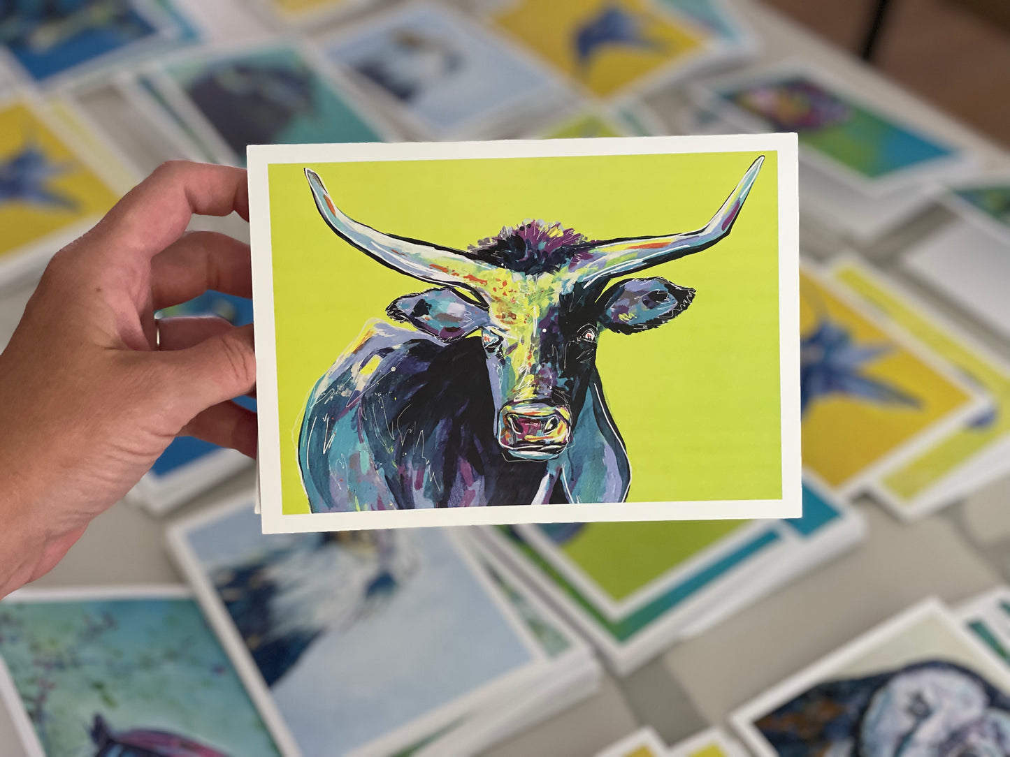 "Spirit Animal" Greeting Cards Gift Set (Includes 6 Cards and Envelopes)