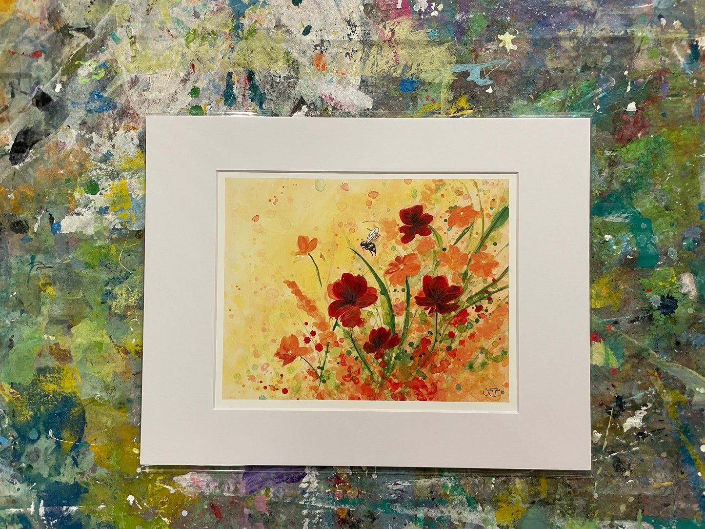 "Harvesting Hope" 8x10" Fine Art Print with Matboard