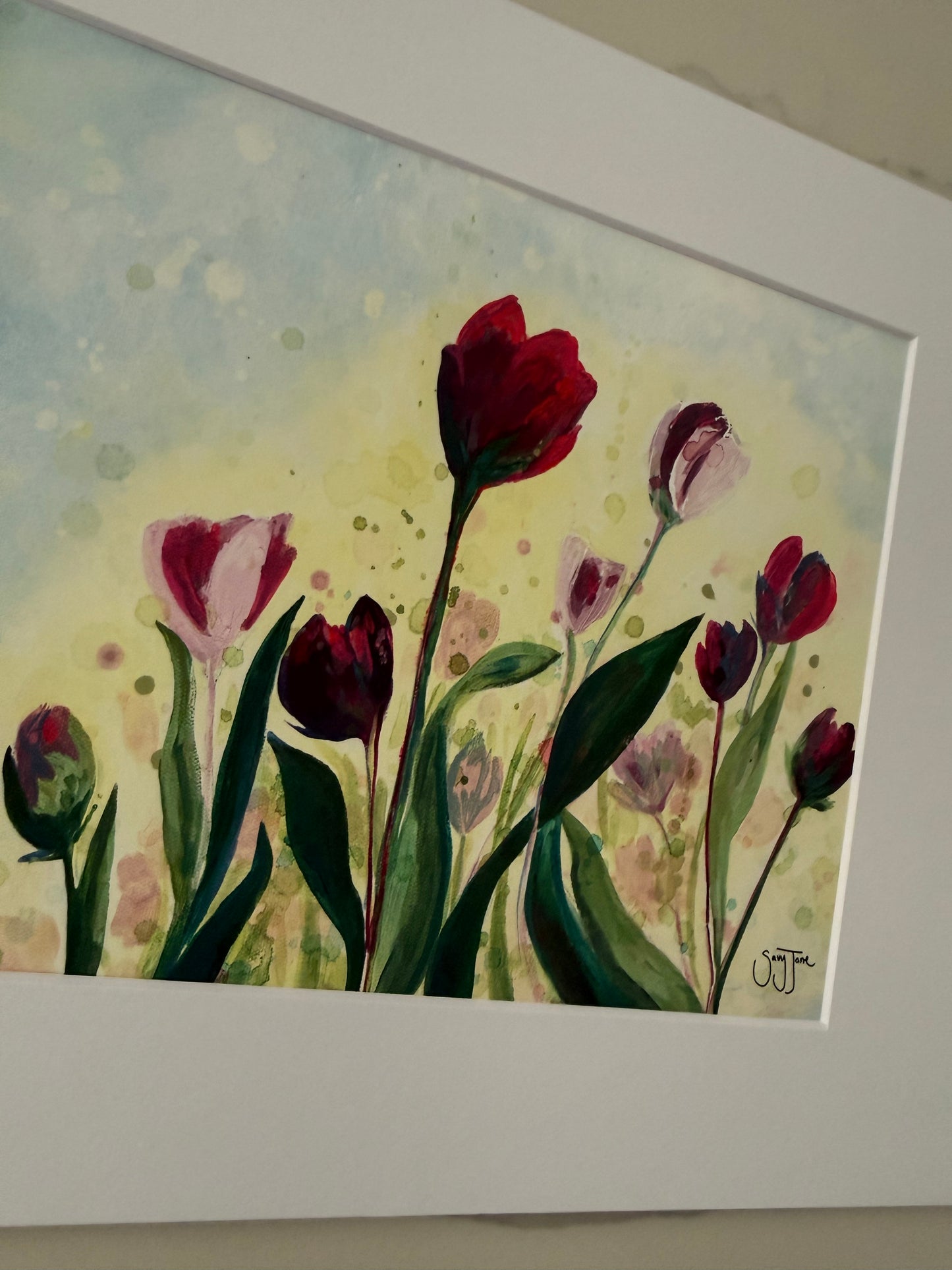SALE - "Hope Garden" 10x8" Fine Art Print with Matboard
