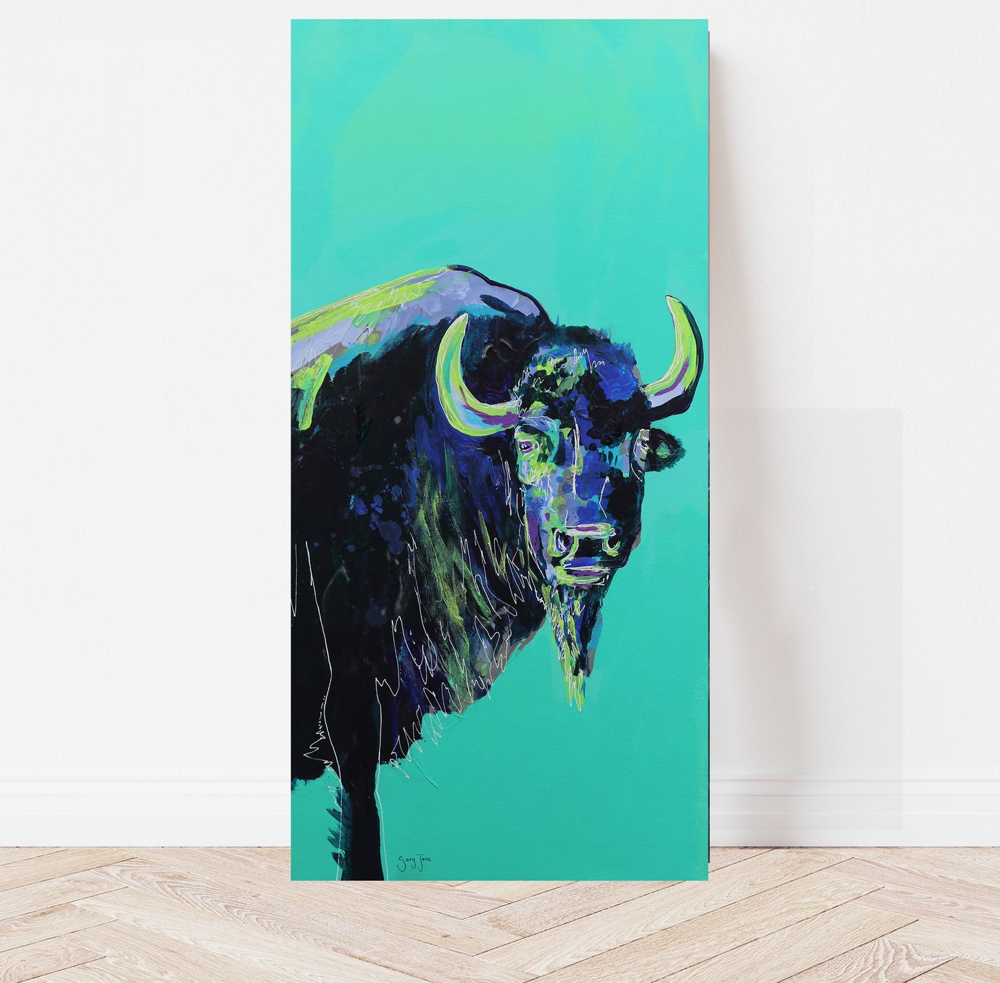 SOLD - "Brooks" 15x30" Original Painting