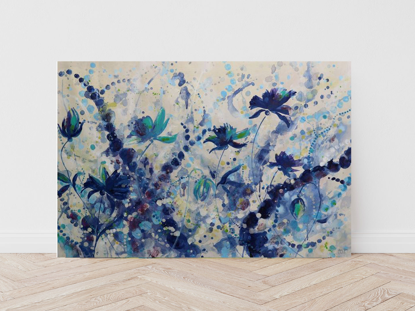 "Cool Dance Royale" 36x24" Original Painting