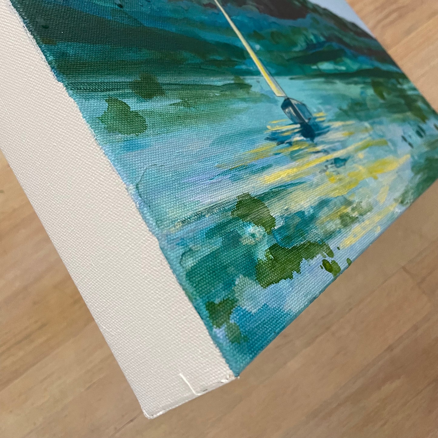 "Emerald Rainier" 20x16" Original Painting