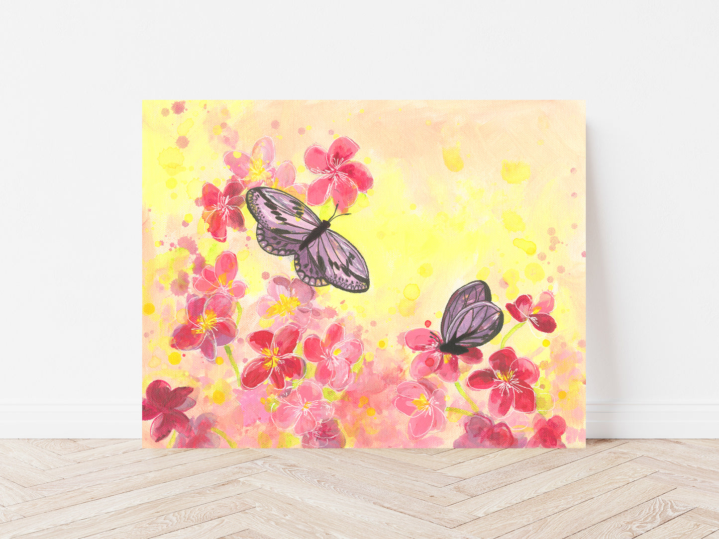 "Grace in Purple II" 14x11" Original Painting
