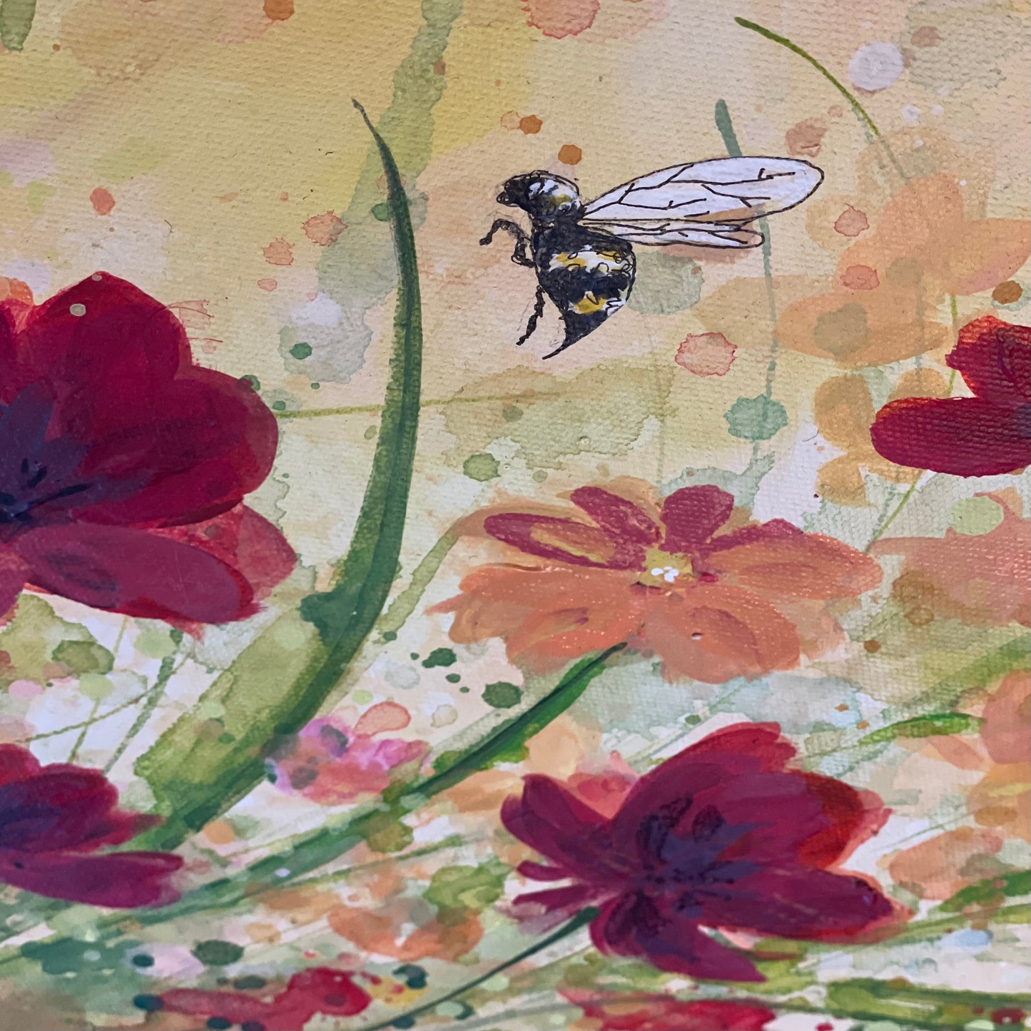 "Harvesting Hope" 20x16" Original Painting (Serves as January's Card of Hope)