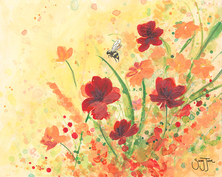 "Harvesting Hope" 20x16" Original Painting (Serves as January's Card of Hope)