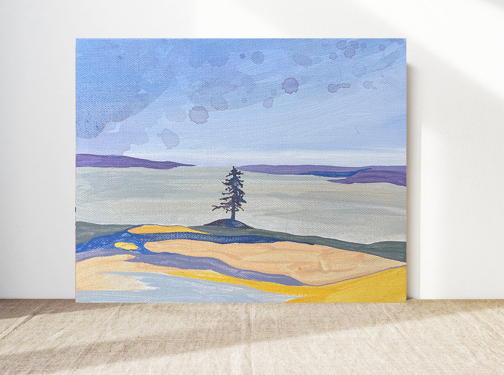 "Healing Light I" 10x8" Original Painting