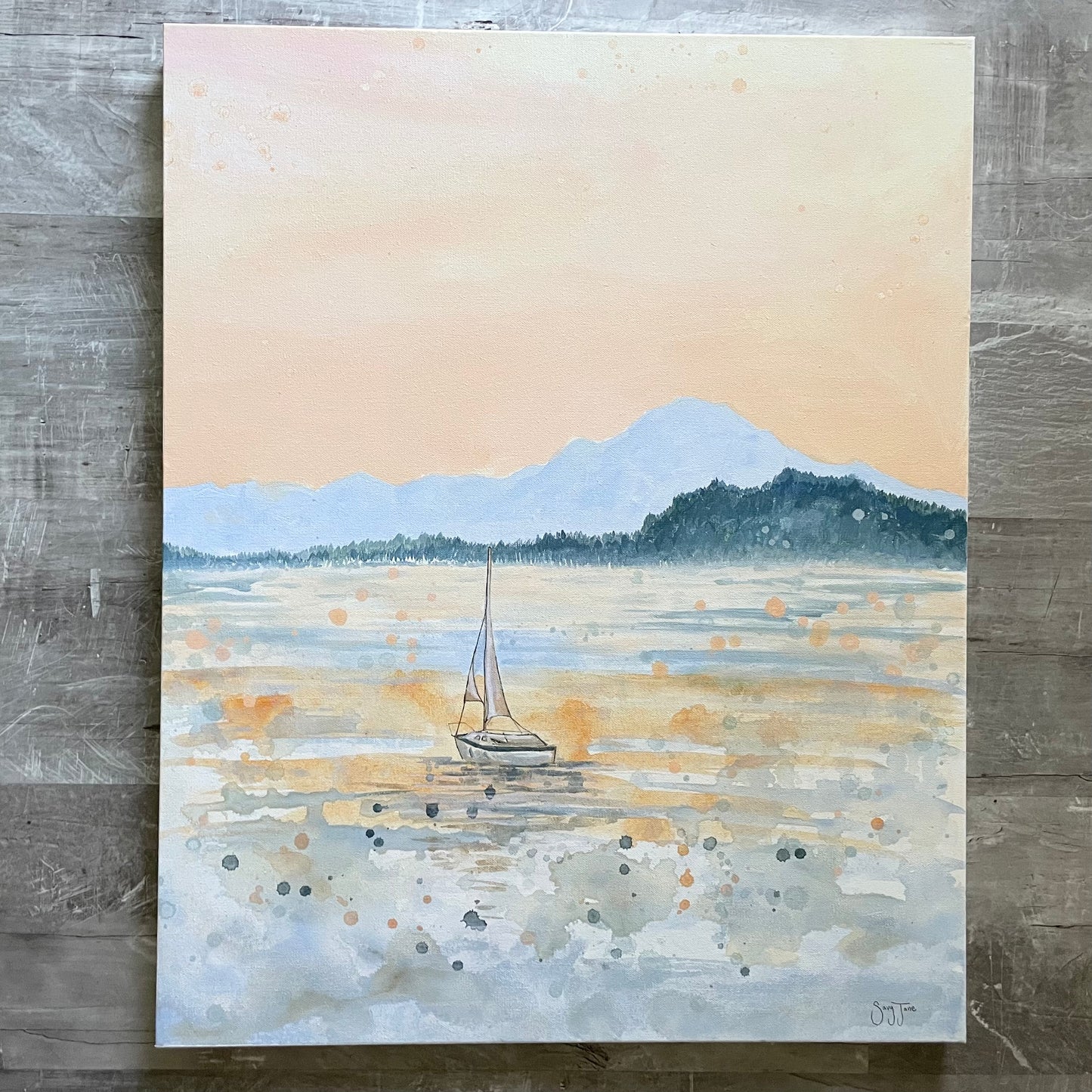 "Healing Tides" 24x30" Original Painting