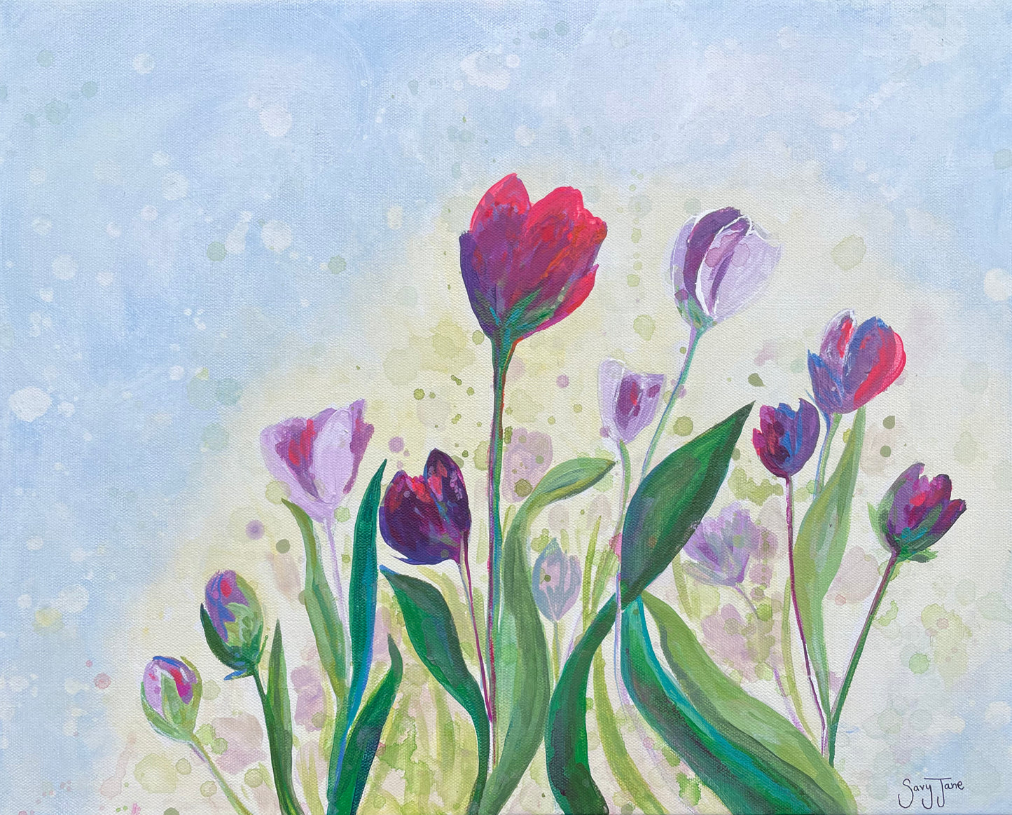 "Hope Garden" 20x16" Original Painting (Serves as March 2024's Card of Hope)