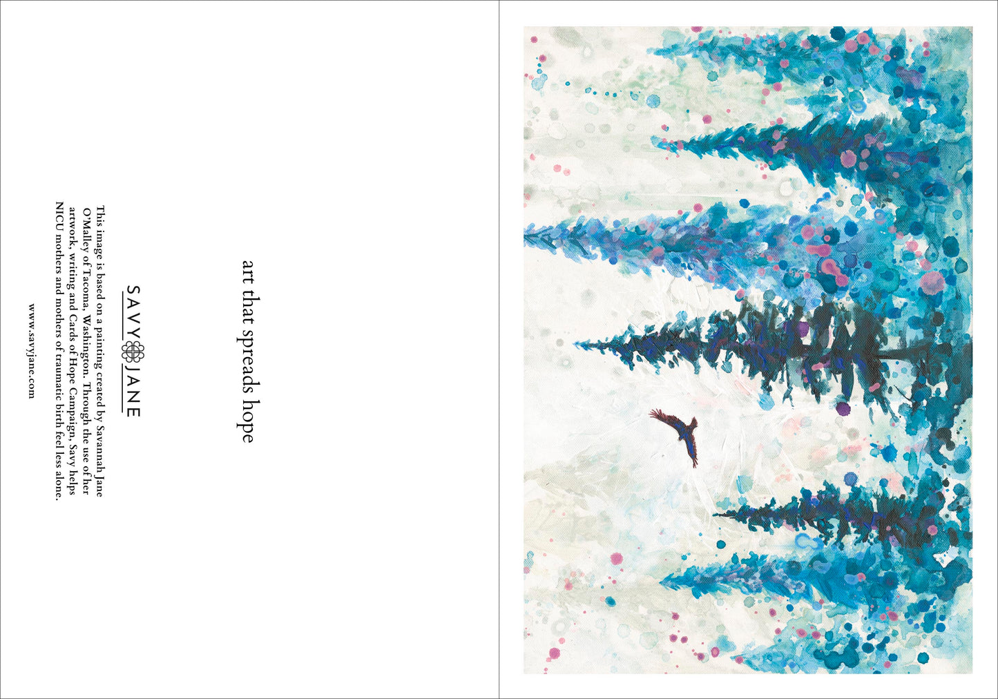 "Hope on the Horizon" 7x5" Greeting Card