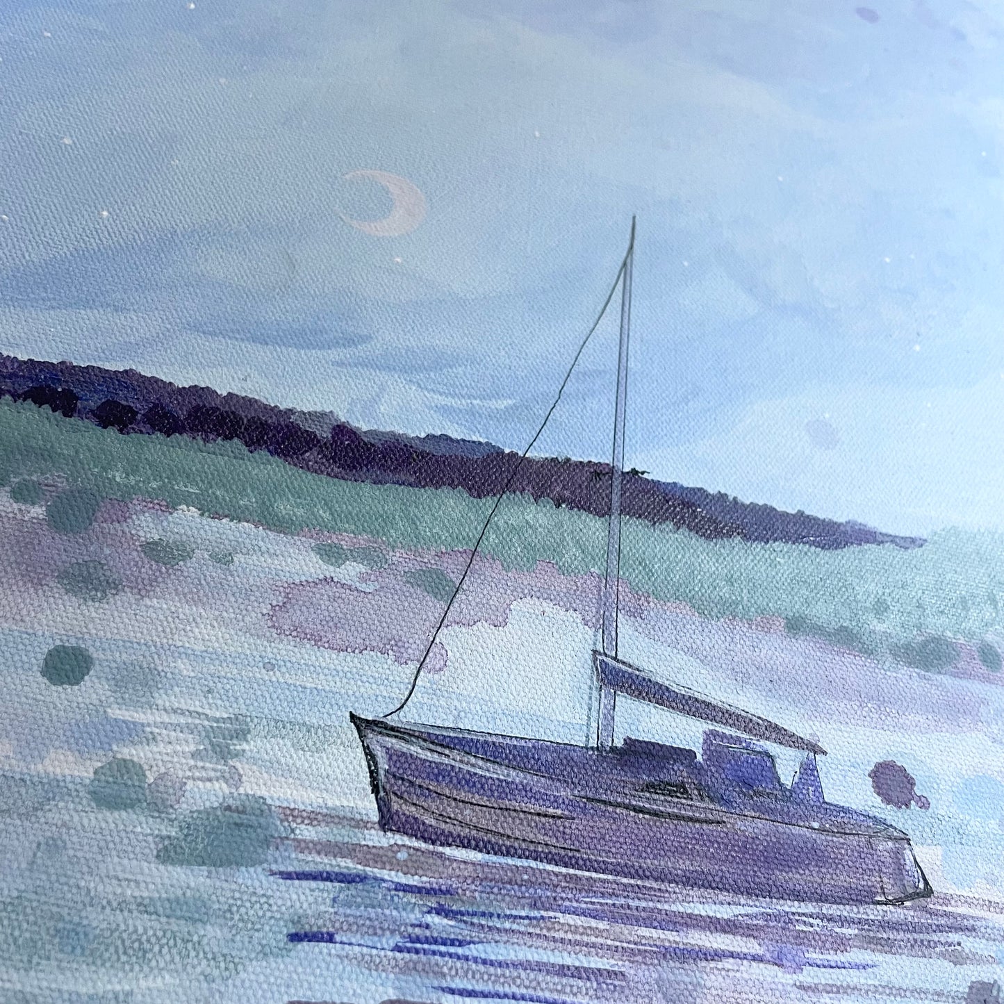 "Horizon of Hope" 15x30" Original Painting