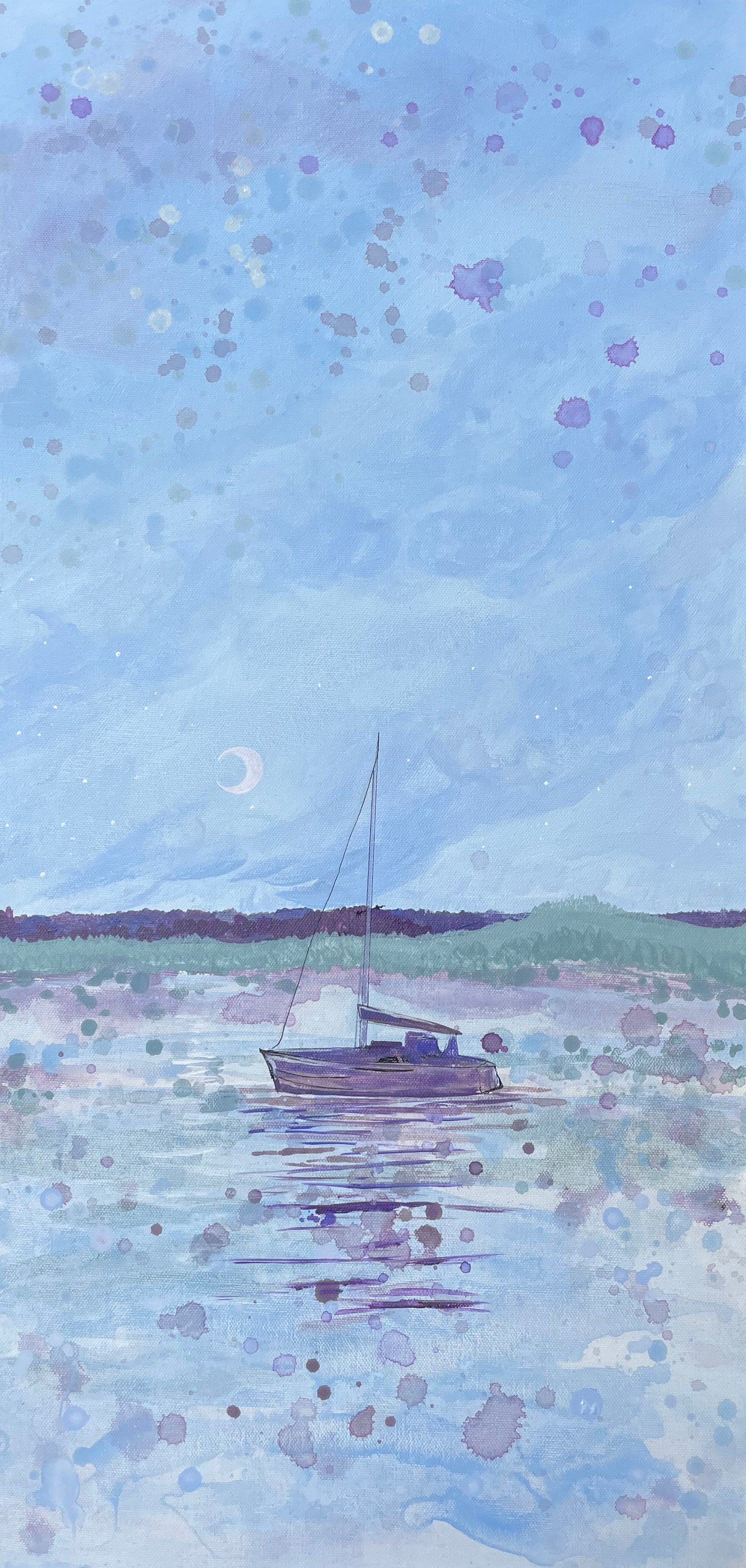 "Horizon of Hope" 15x30" Original Painting