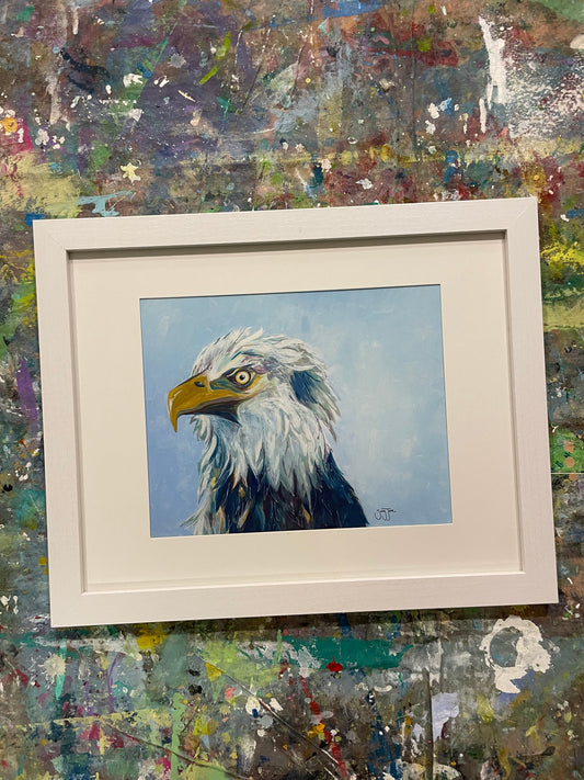 "Archer" 8x10" Fine Art Print Matted in 11x14" Frame