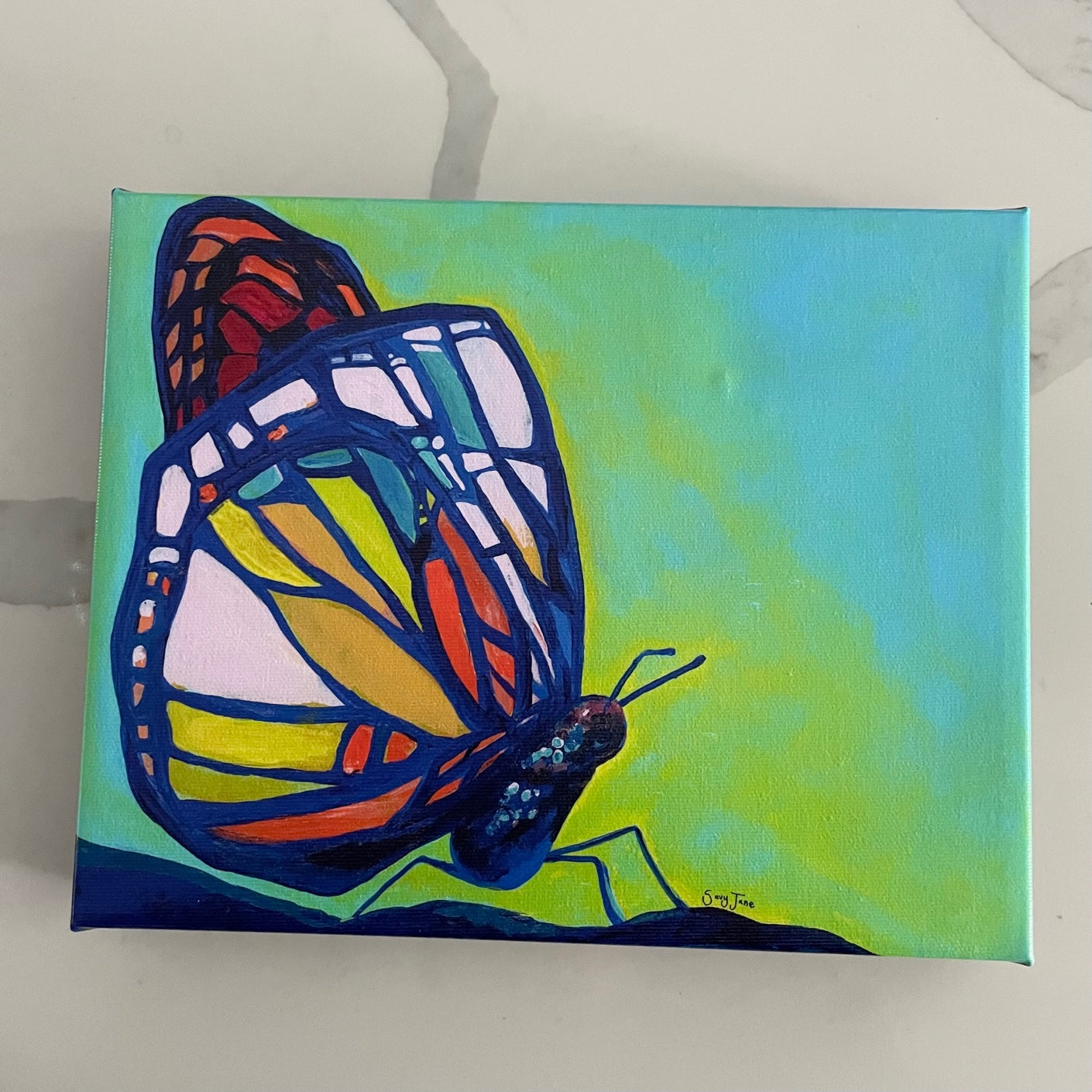 "Stella" 8x10" Stretched Canvas Print