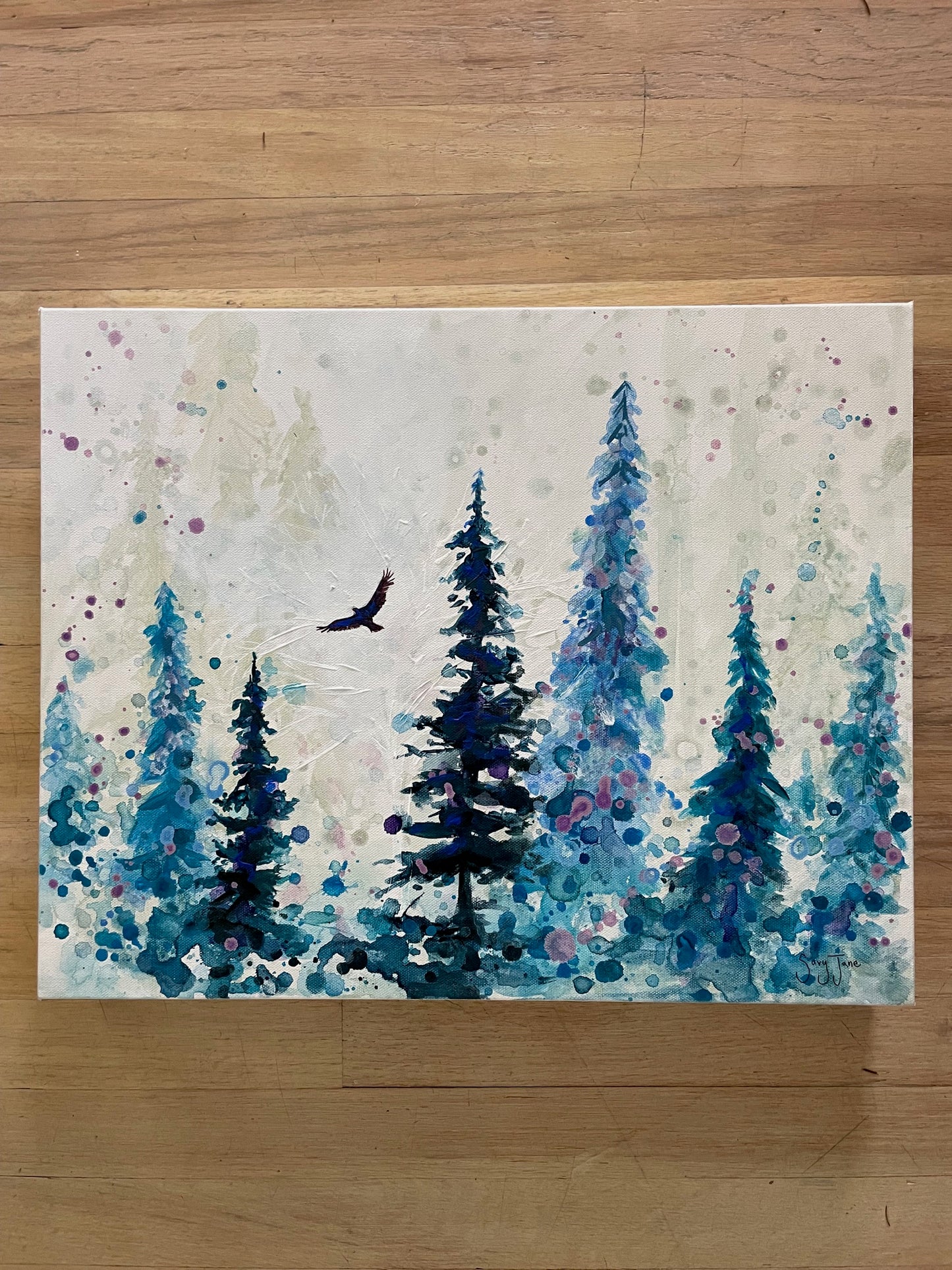 "Hope on the Horizon" 20x16" Original Painting (Serves as April 2024's Card of Hope)