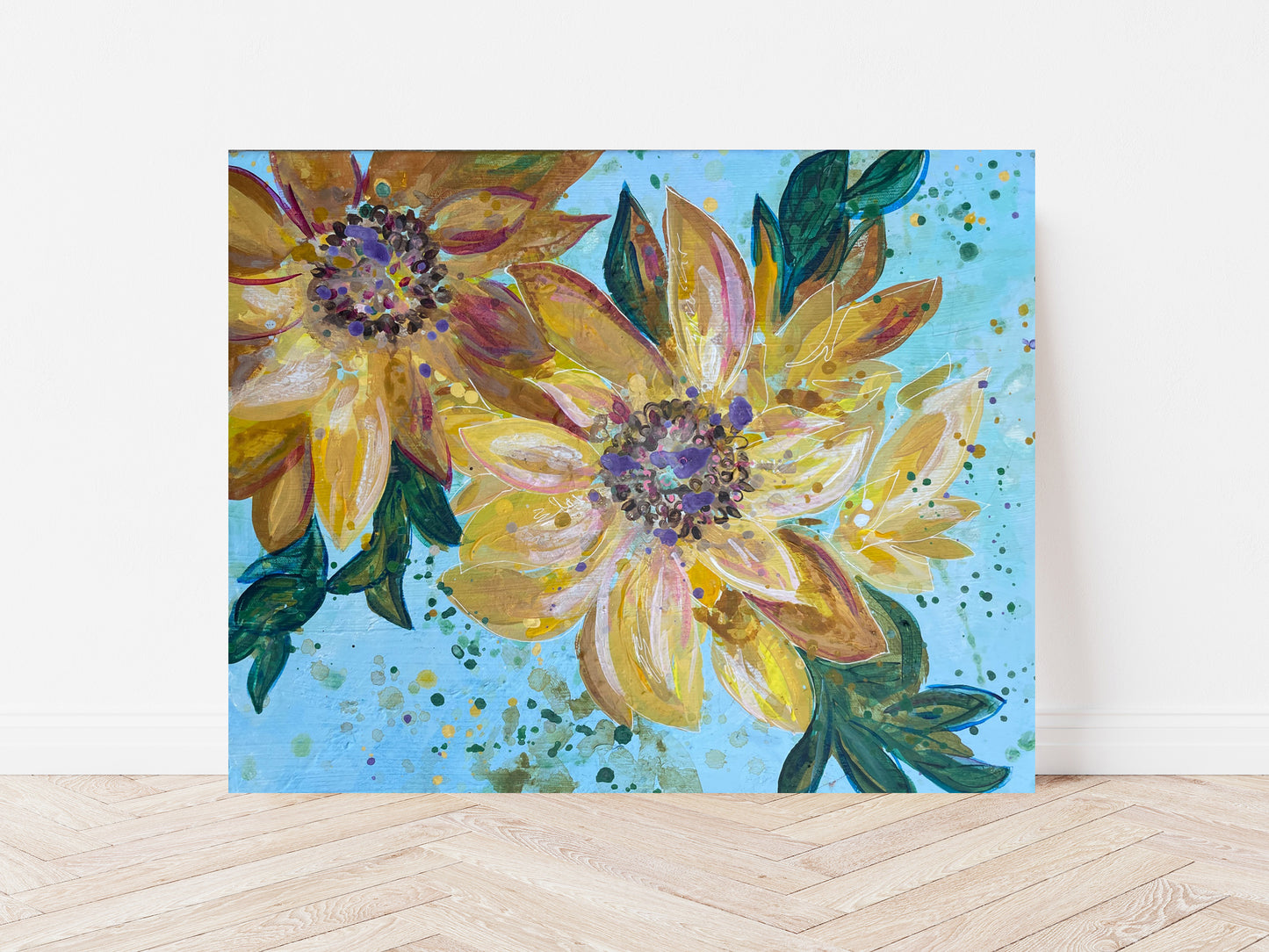 SOLD - "Soulflower II" 20x16" Original Painting