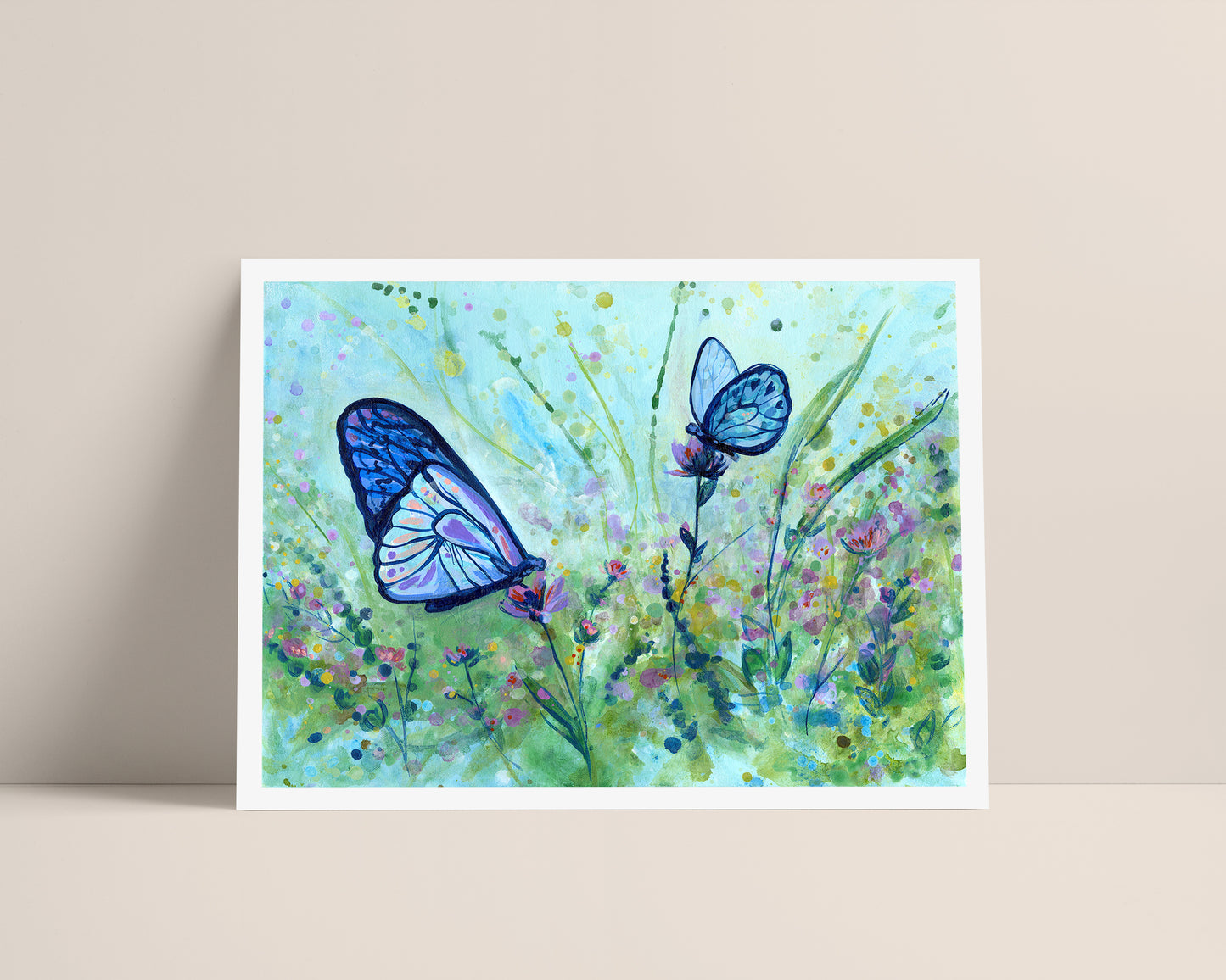 Framed "Spring Song" Fine Art Print