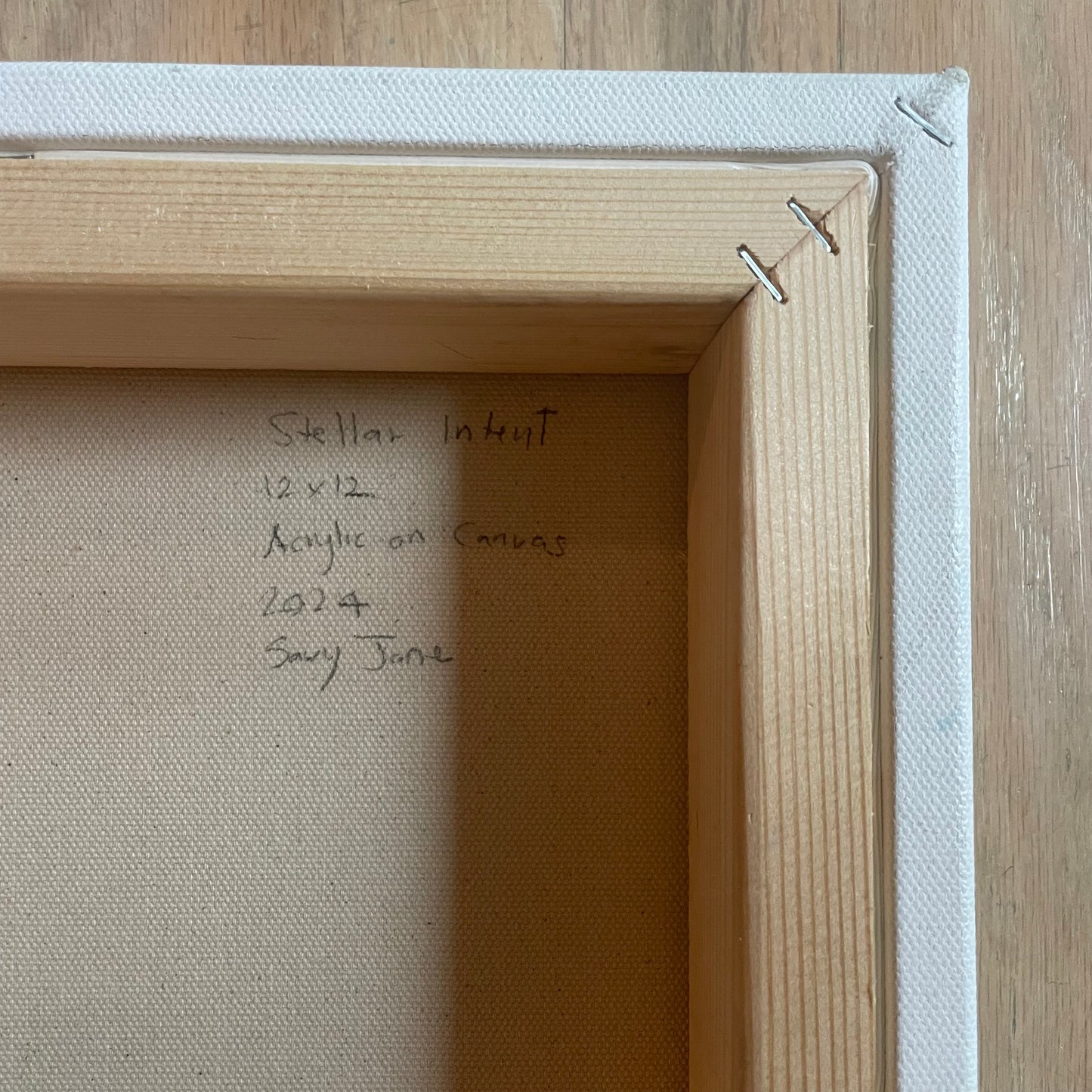 "Stellar Intention" 12x12" Original Painting