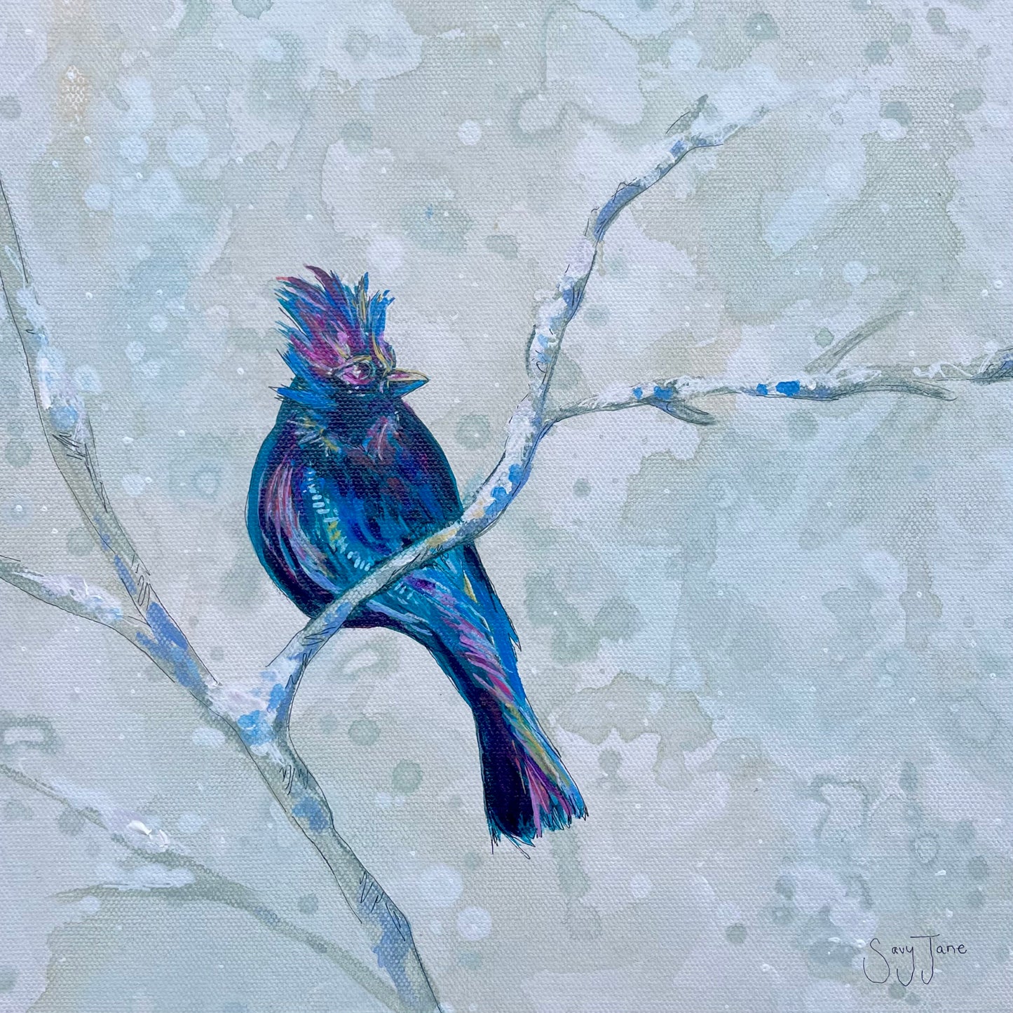 "Stellar Intention" 12x12" Original Painting