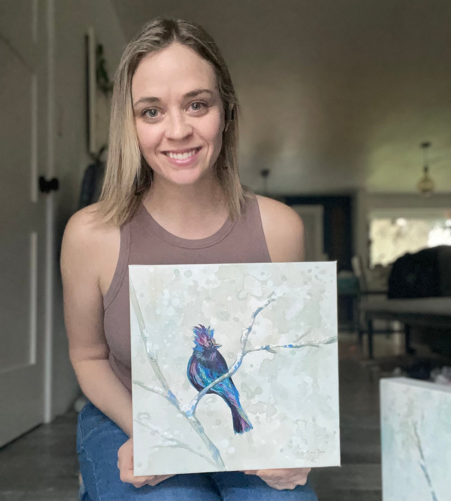 "Stellar Intention" 12x12" Original Painting