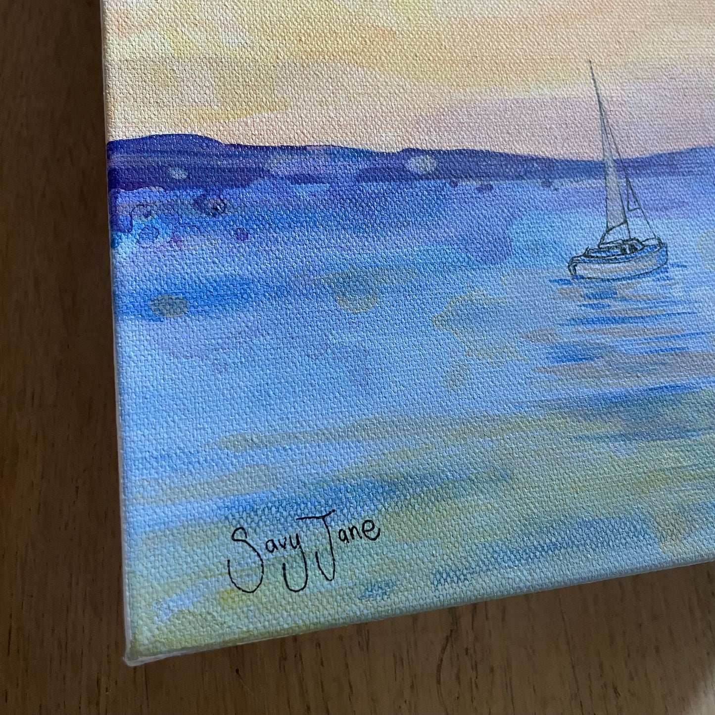 "Tranquil Tides" 8x10" Original Painting