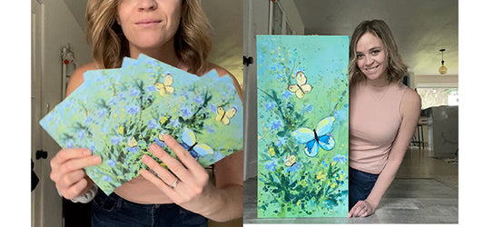 February Art for Cards of Hope