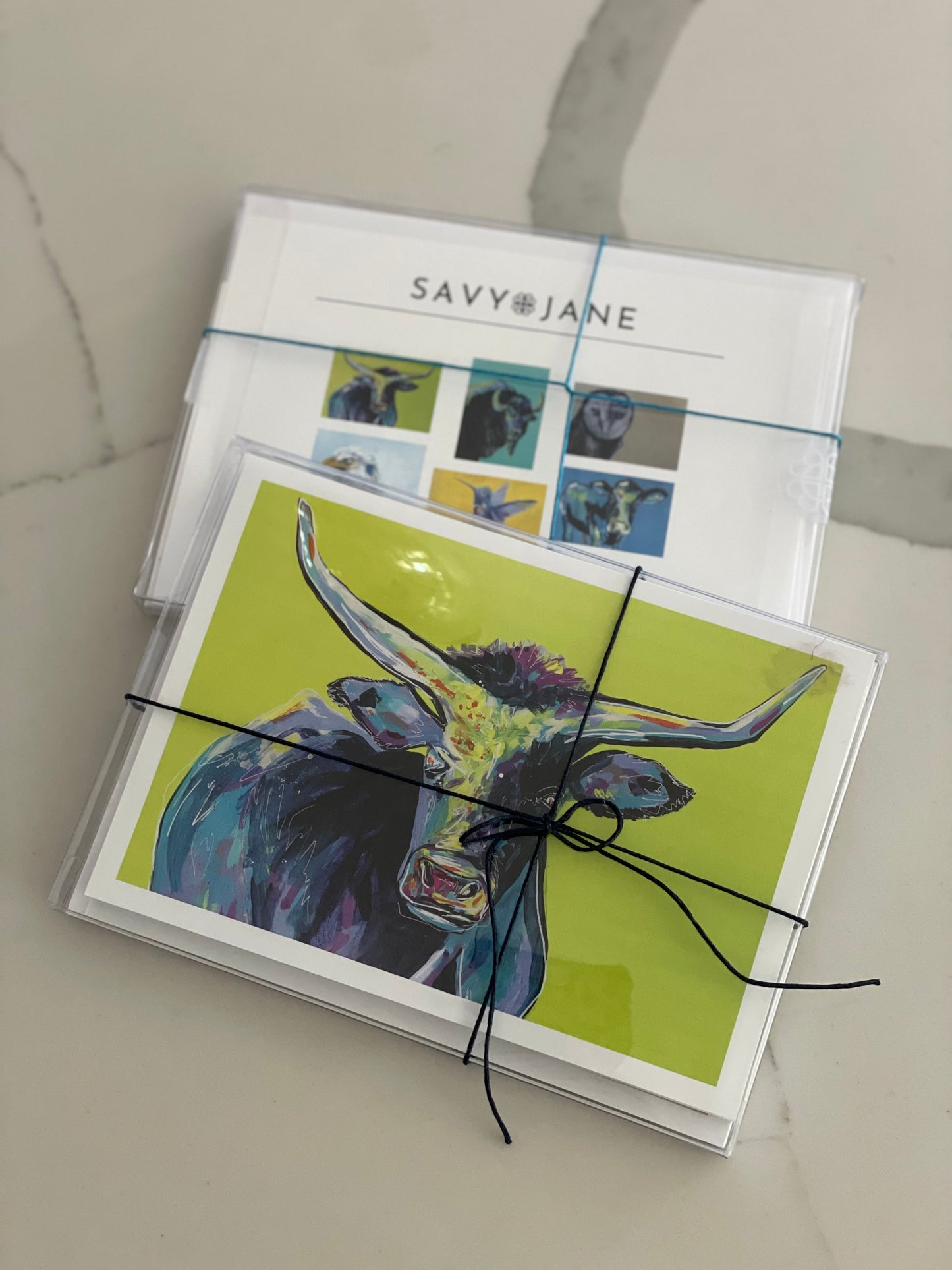 "Spirit Animal" Greeting Cards Gift Set (Includes 6 Cards and Envelopes)