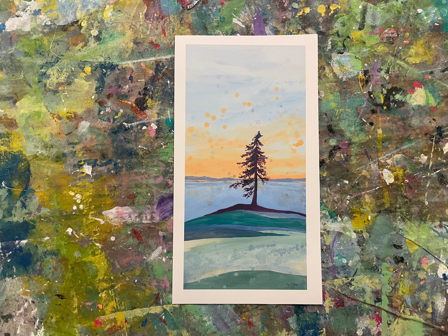 "Light Embrace" Mini Fine Art Print
