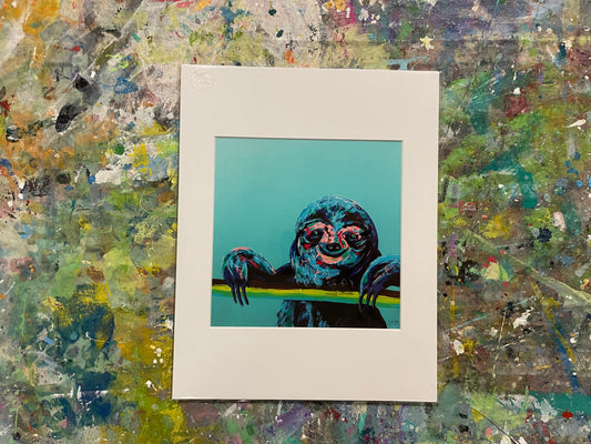 "Sloan 8x10" Fine Art Print with Matboard