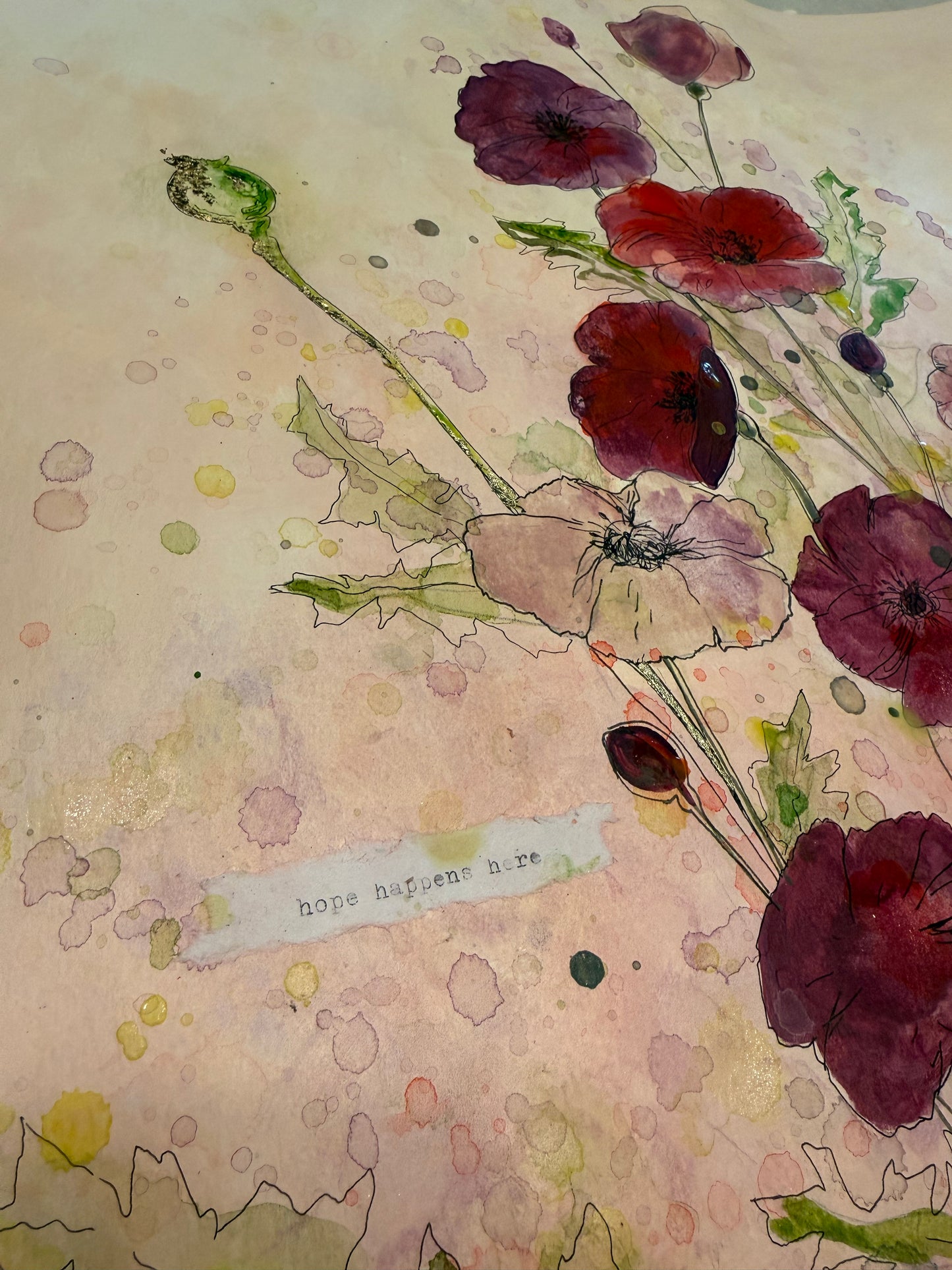PRE-RELEASE_"Hope Happens Here" 24x18" Original Painting