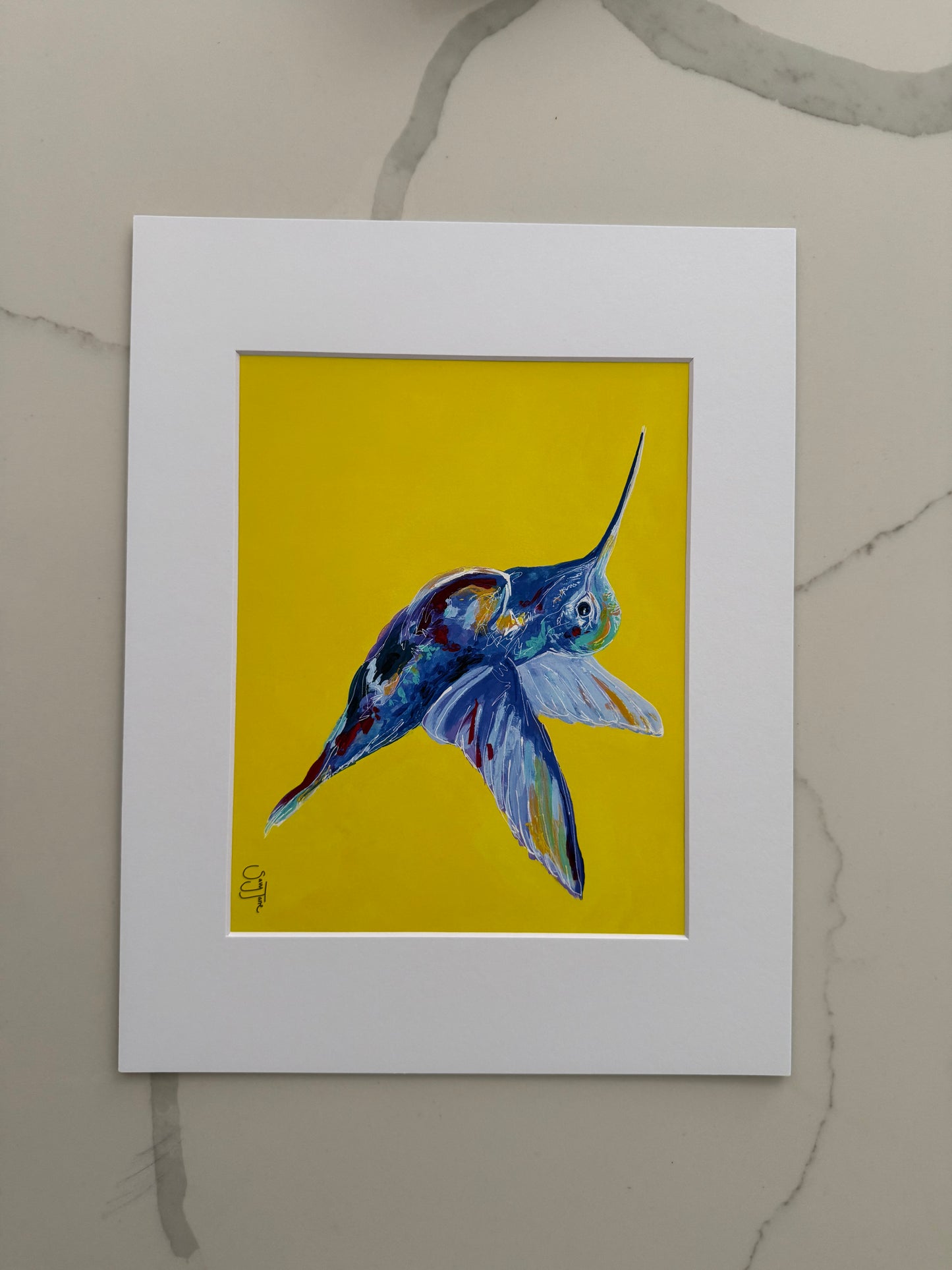 SALE - "Coco" 10x8" Fine Art Print with Matboard