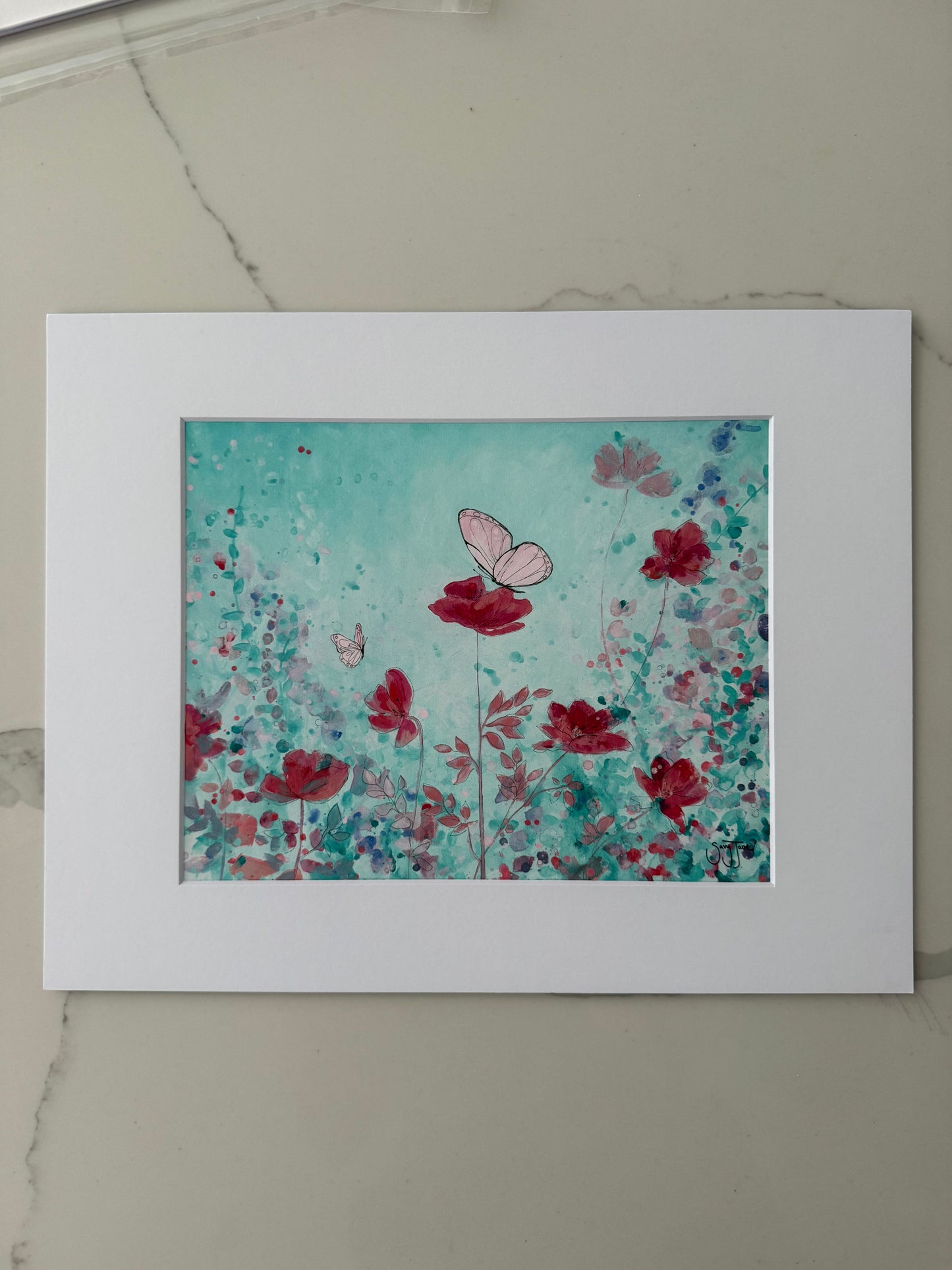 SALE - "Hope is Here" 10x8" Fine Art Print with Matboard