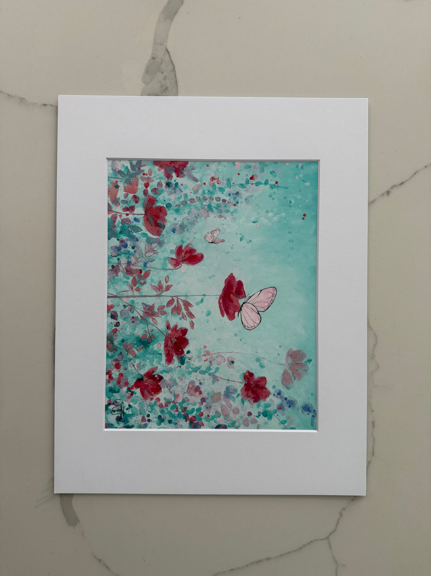 SALE - "Hope is Here" 10x8" Fine Art Print with Matboard