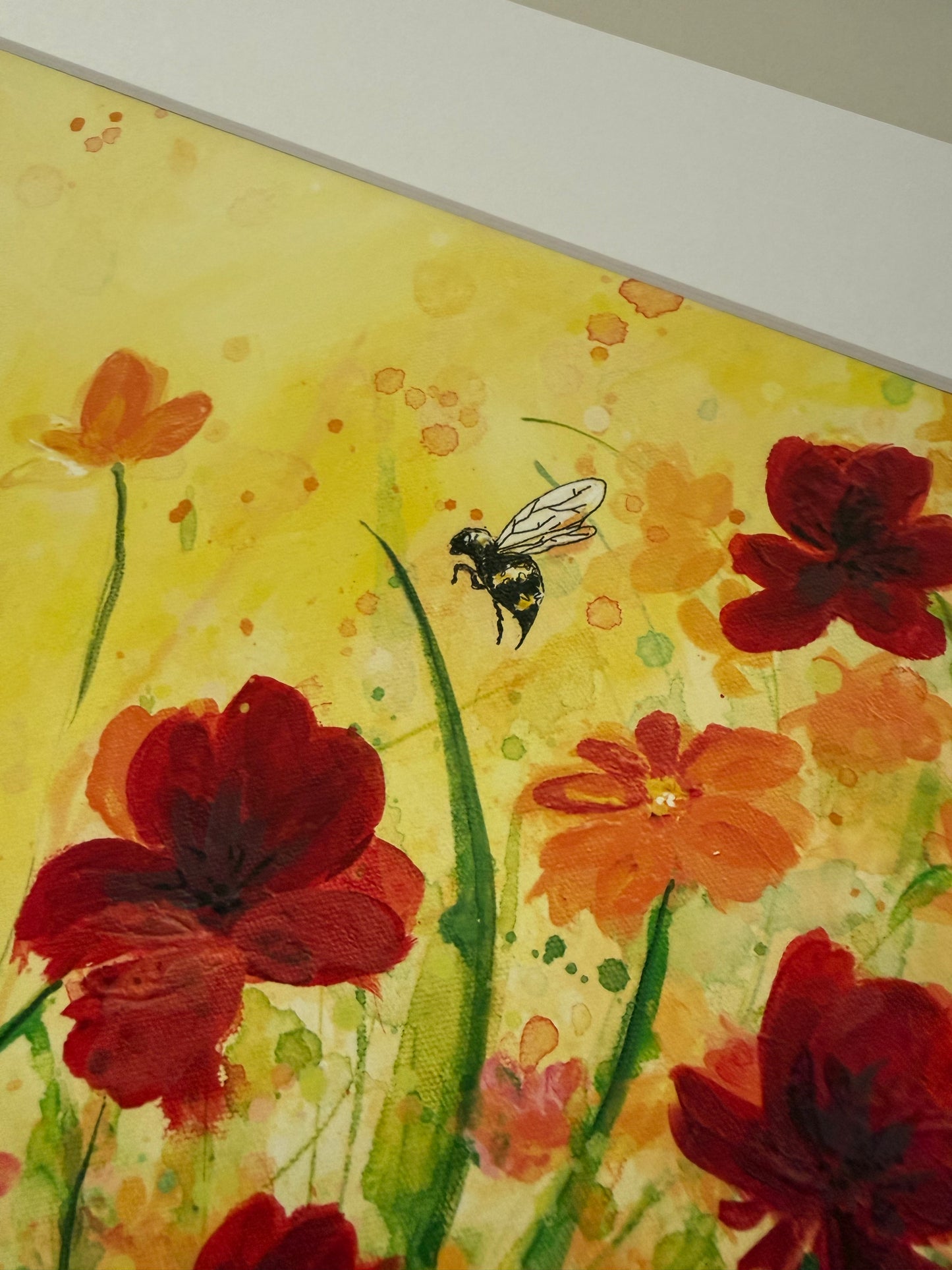 SALE - "Harvesting Hope" 10x8" Fine Art Print with Matboard
