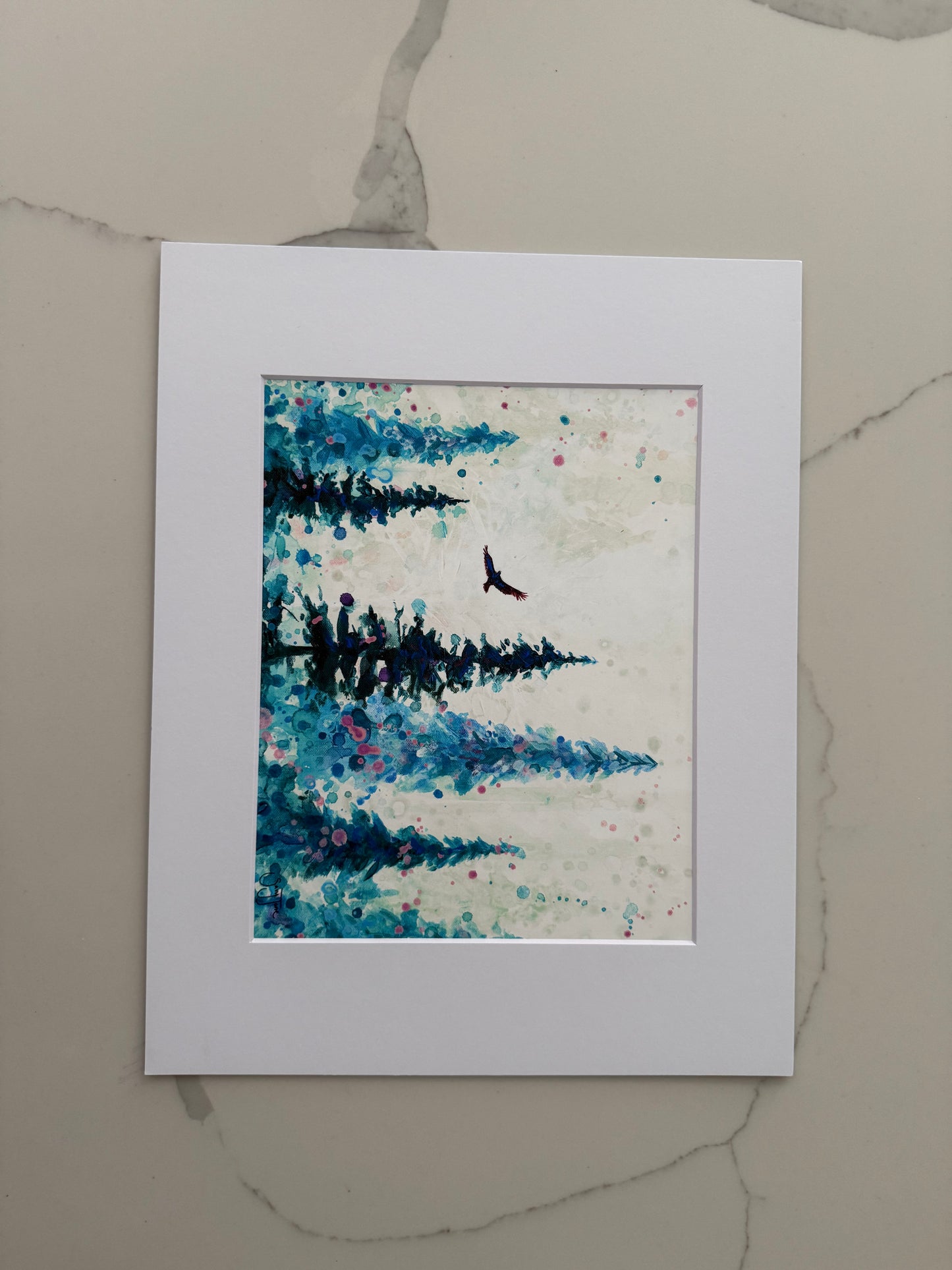 SALE - "Hope on the Horizon" 10x8" Fine Art Print with Matboard