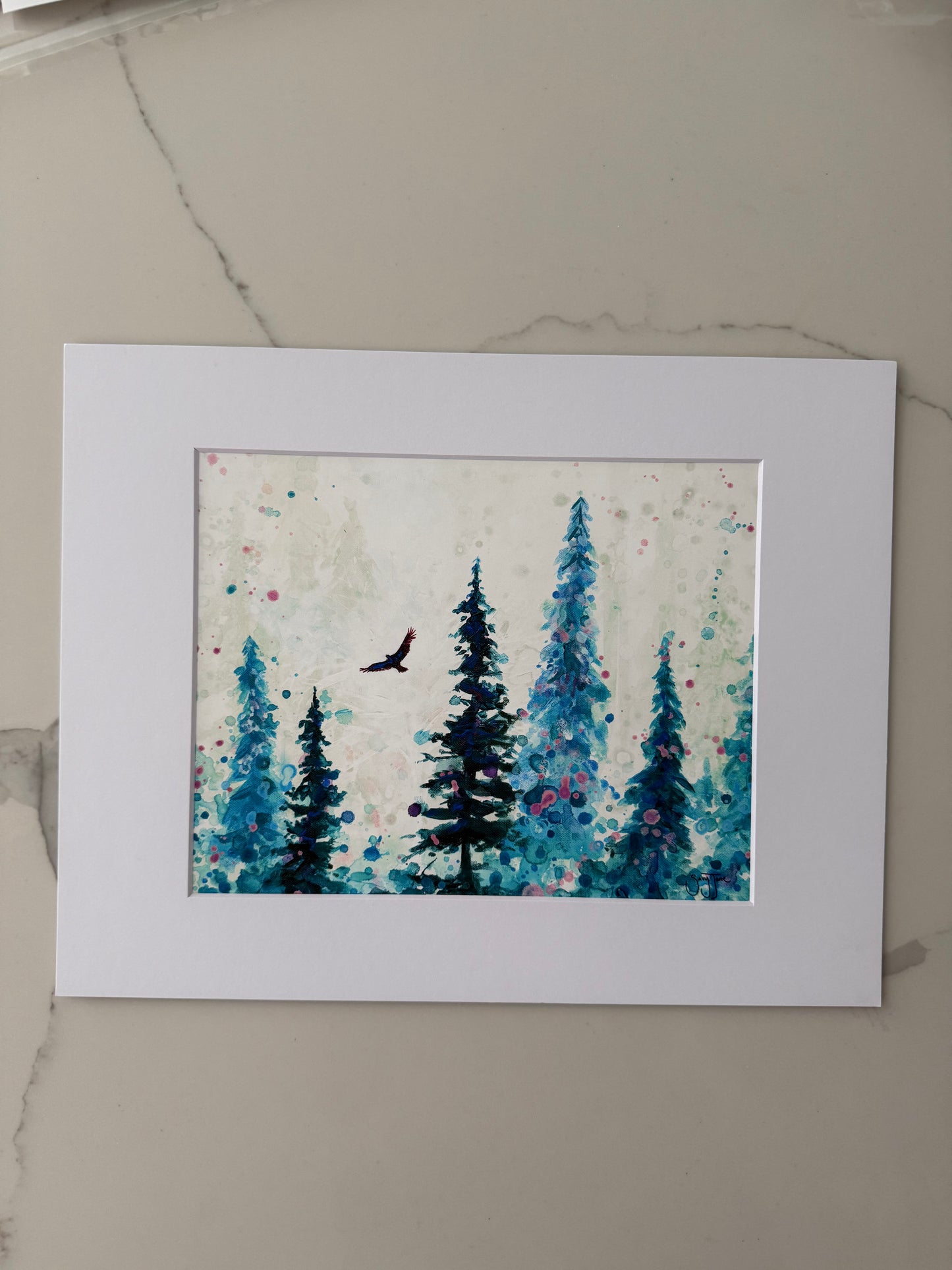 SALE - "Hope on the Horizon" 10x8" Fine Art Print with Matboard