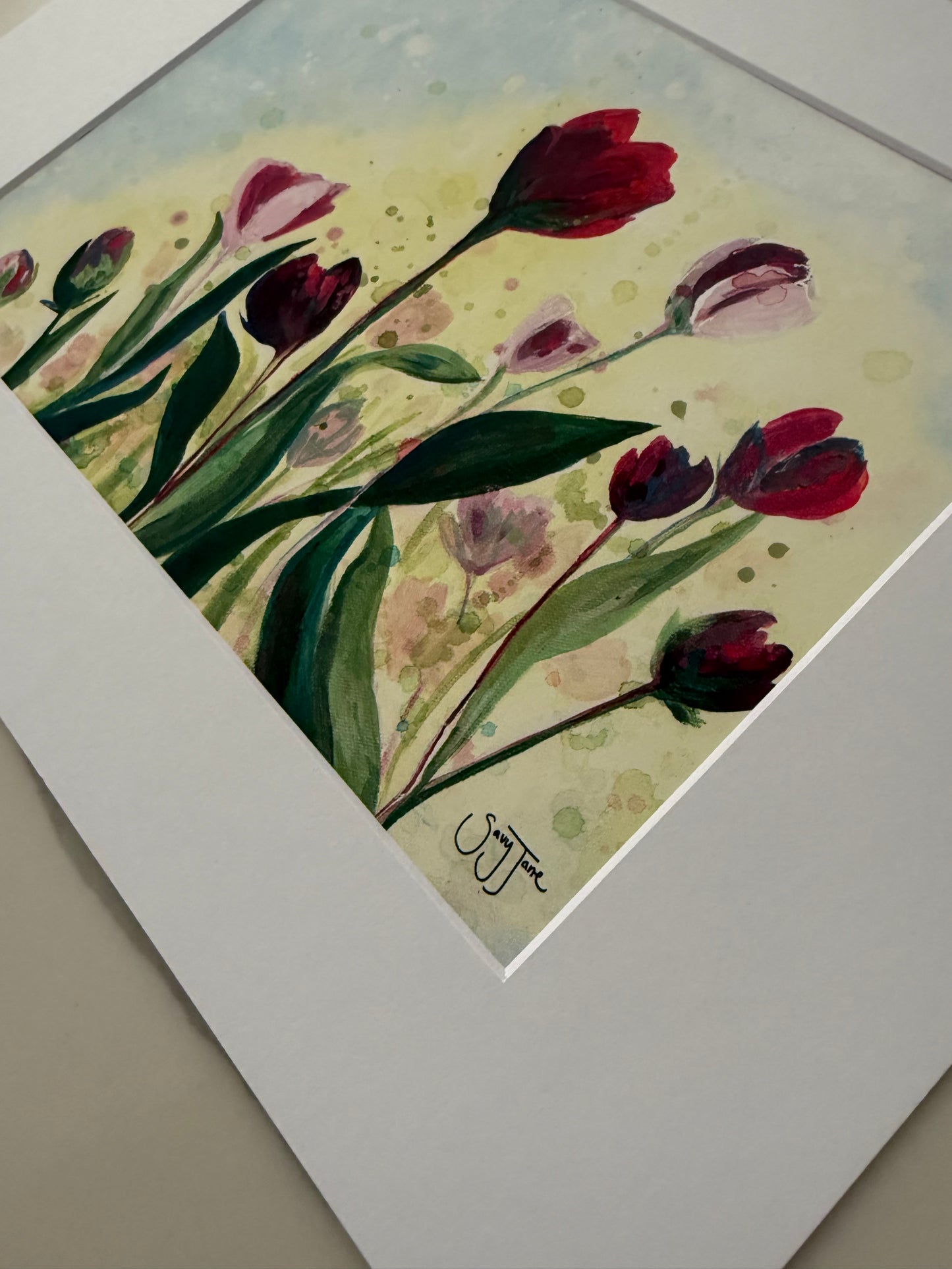 SALE - "Hope Garden" 10x8" Fine Art Print with Matboard