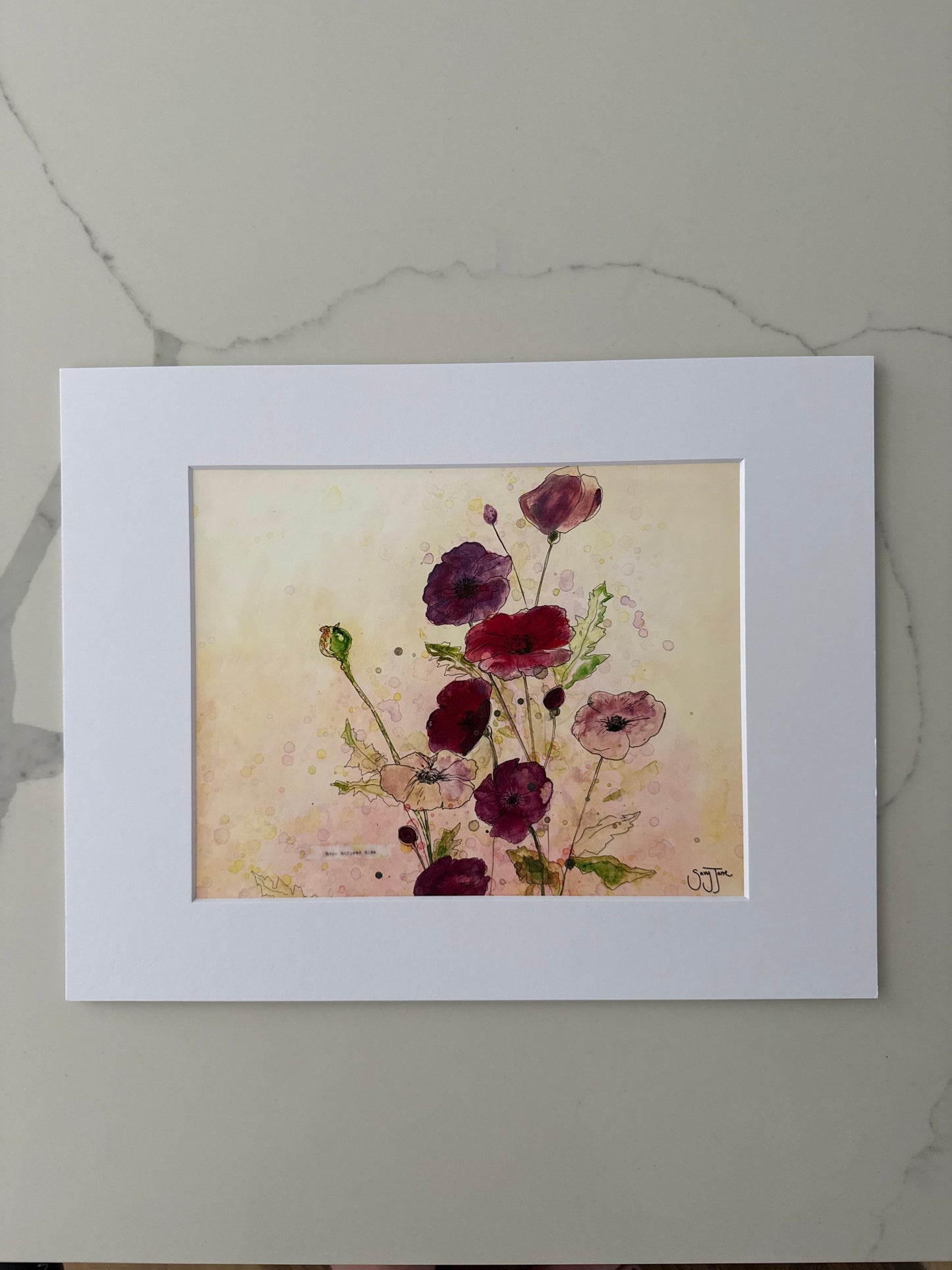 SALE - "Hope Happens Here" 10x8" Fine Art Print with Matboard