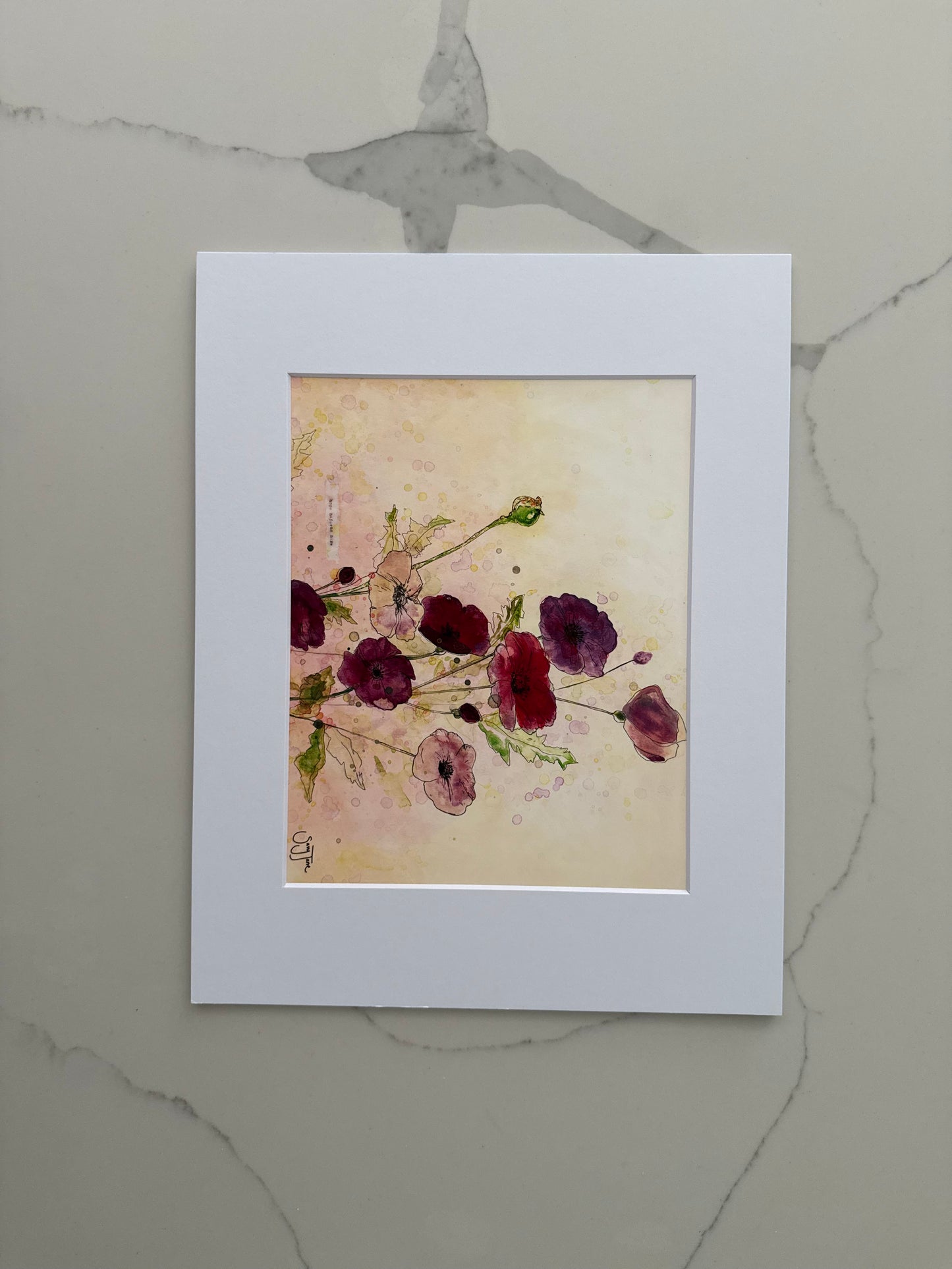 SALE - "Hope Happens Here" 10x8" Fine Art Print with Matboard