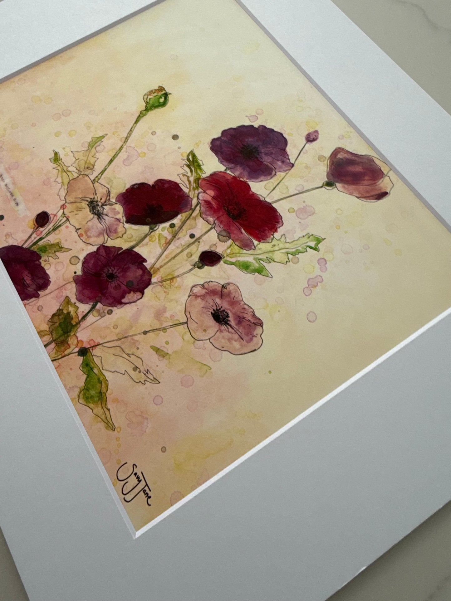 SALE - "Hope Happens Here" 10x8" Fine Art Print with Matboard