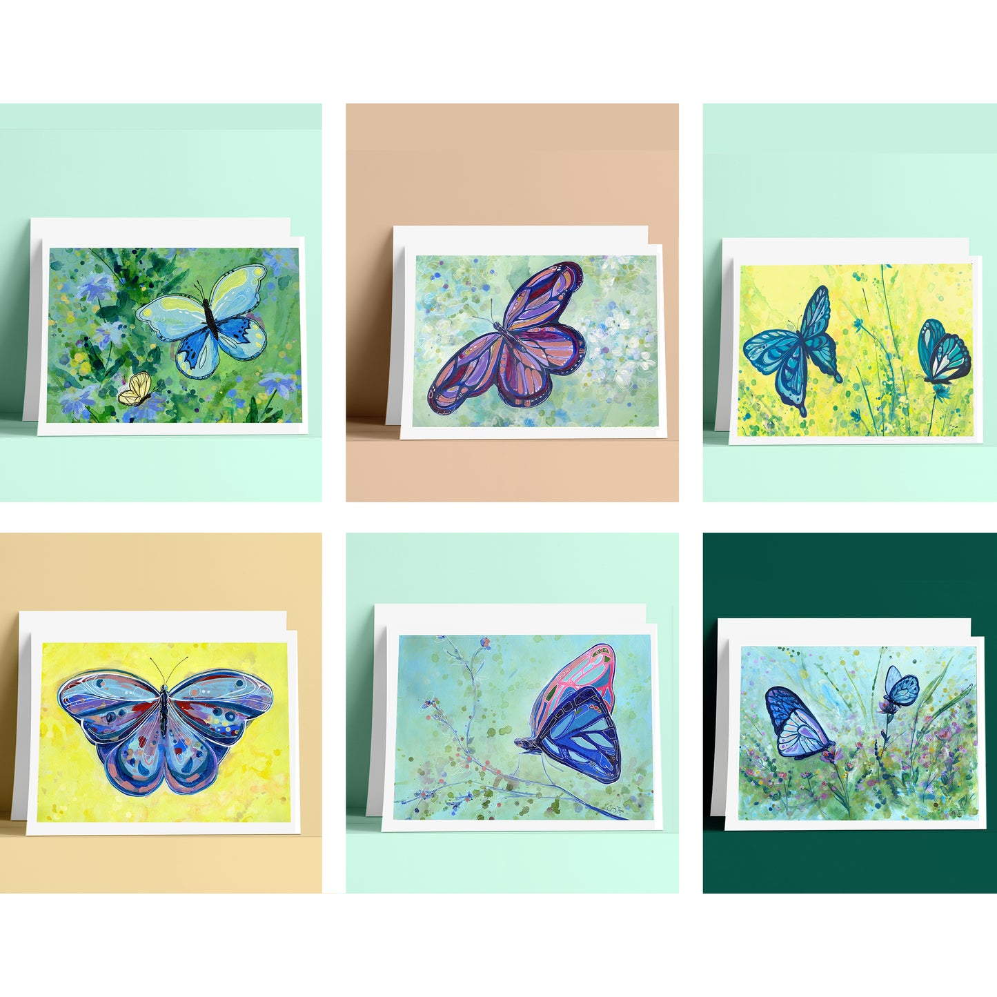 "Hope Series" Greeting Cards Gift Set (Includes 6 Cards and Envelopes)