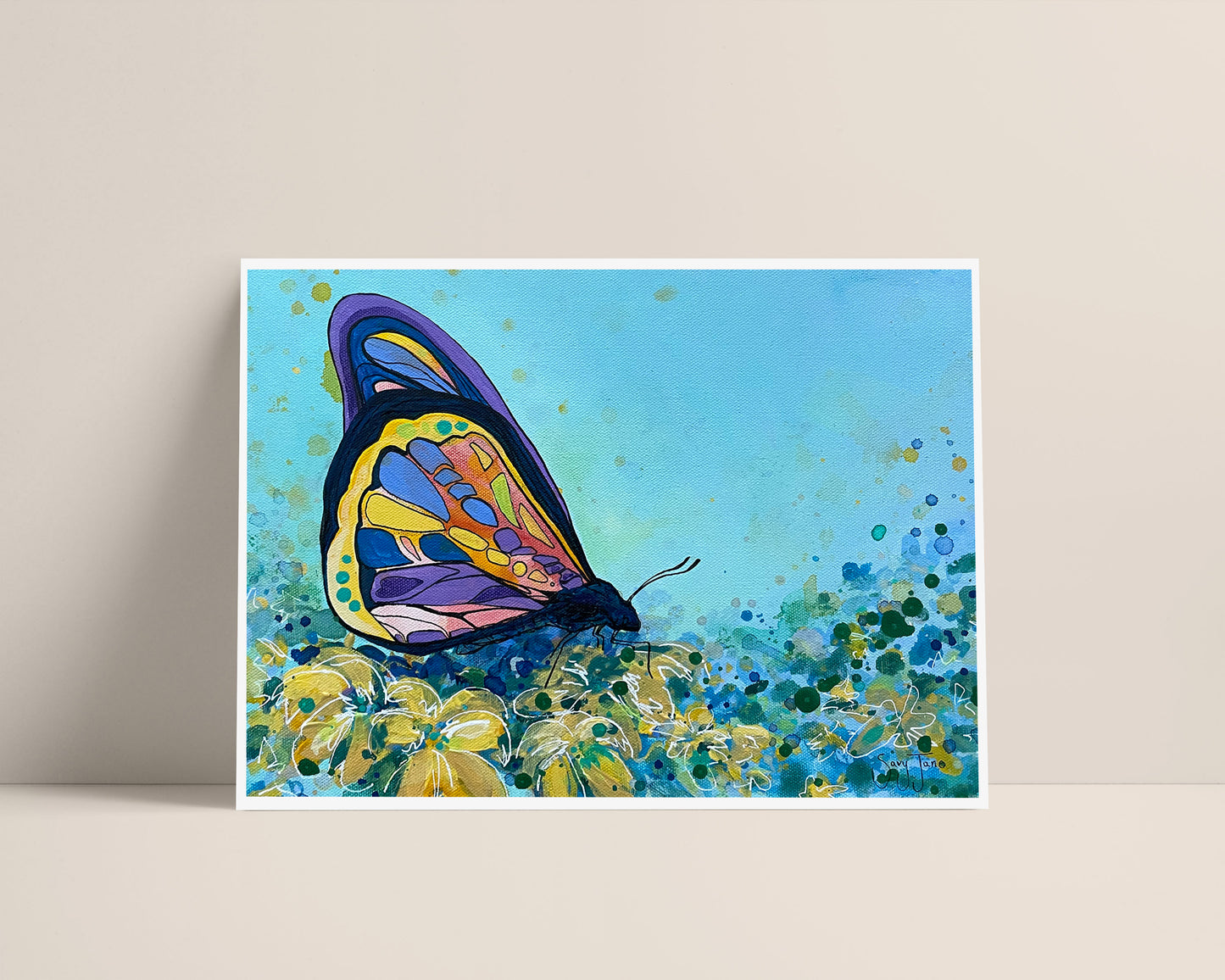 Framed "Goldie" Fine Art Print