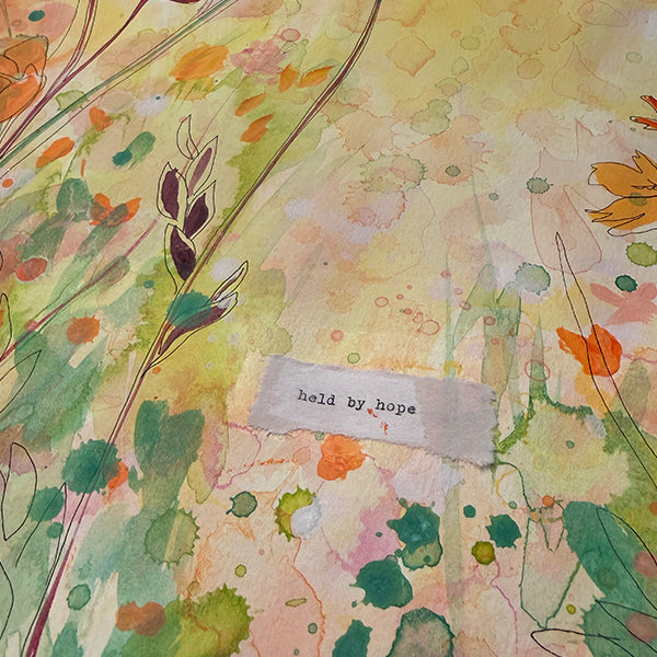 "Held By Hope" 5x7" Greeting Card